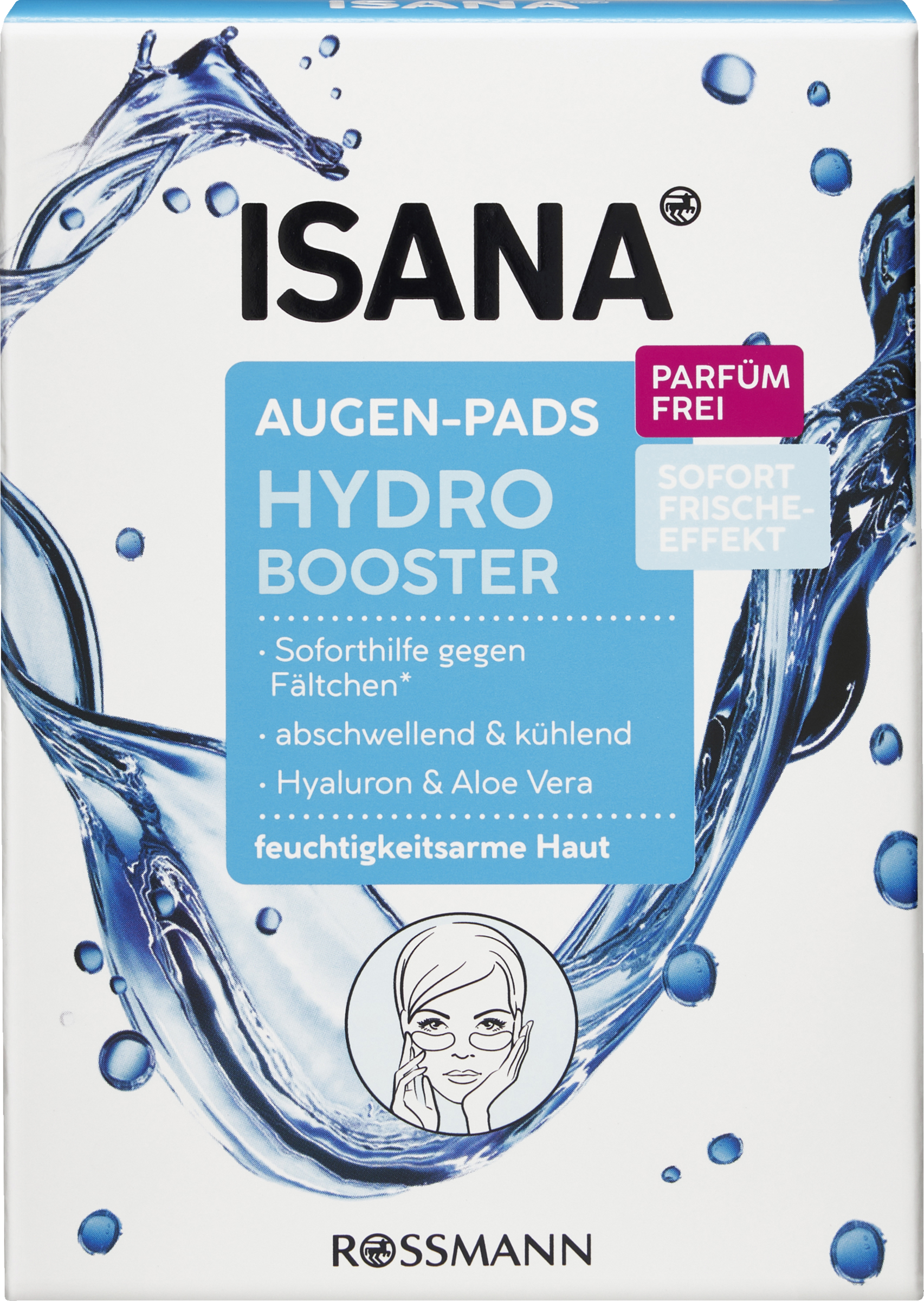 ISANA Øjenpads Hydro Booster