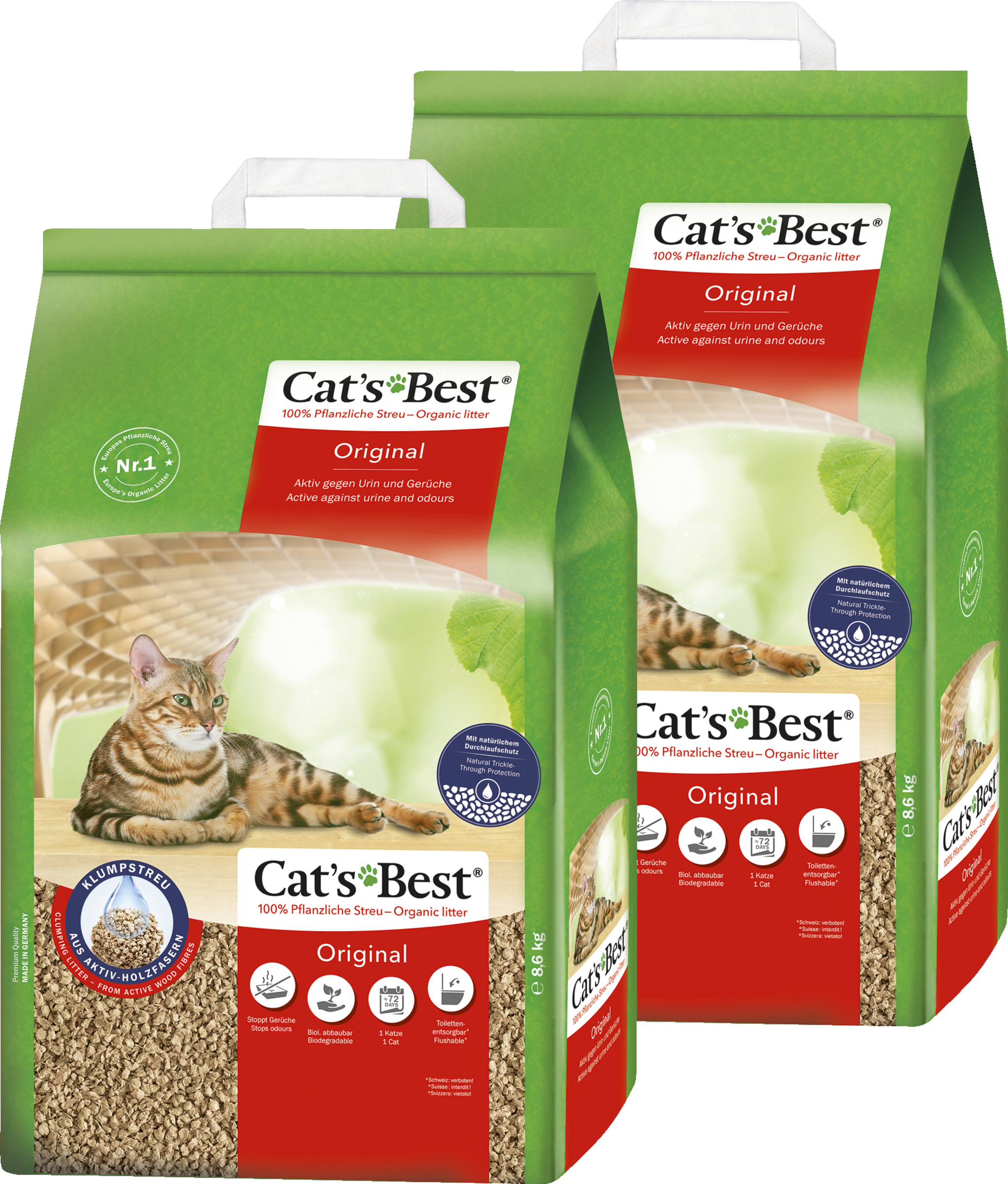 Cat's Best Kattegrus Original Advantage Set