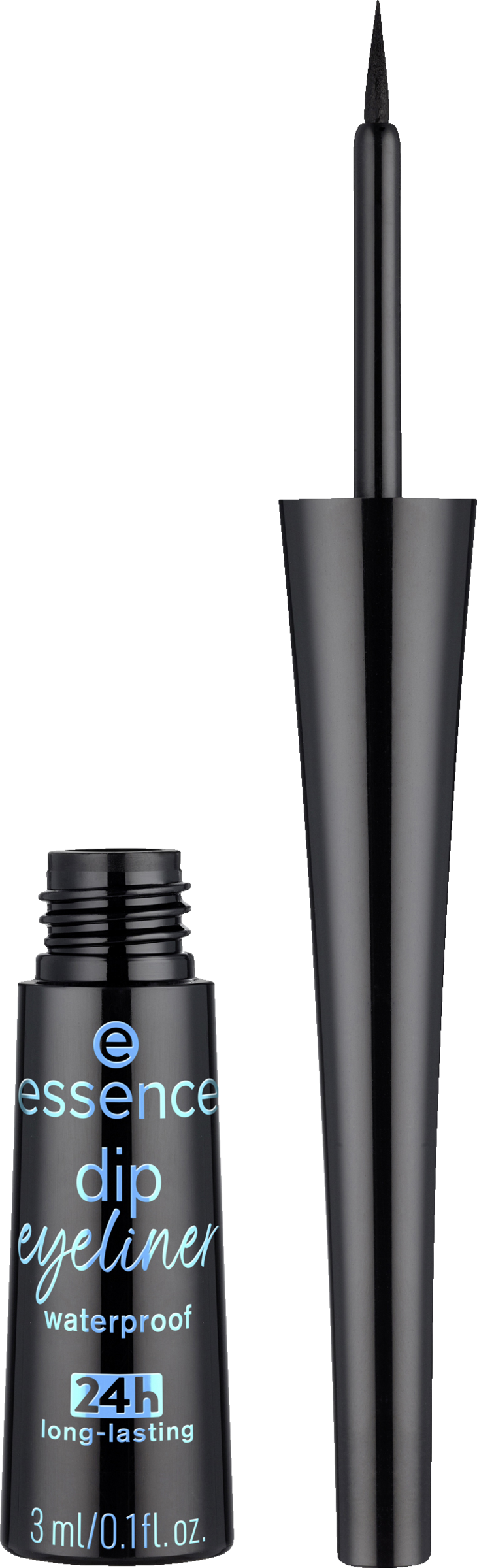 essence Dip eyeliner waterproof 24h longlasting 01 black Køb online rossmann.dk