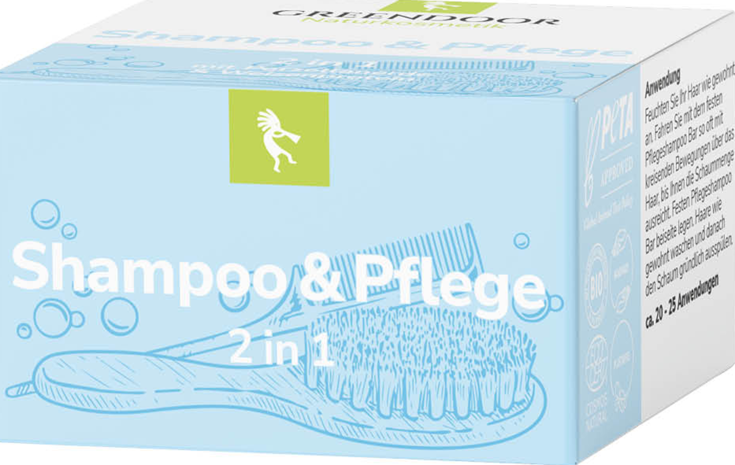GREENDOOR Shampoo & pleje 2in1