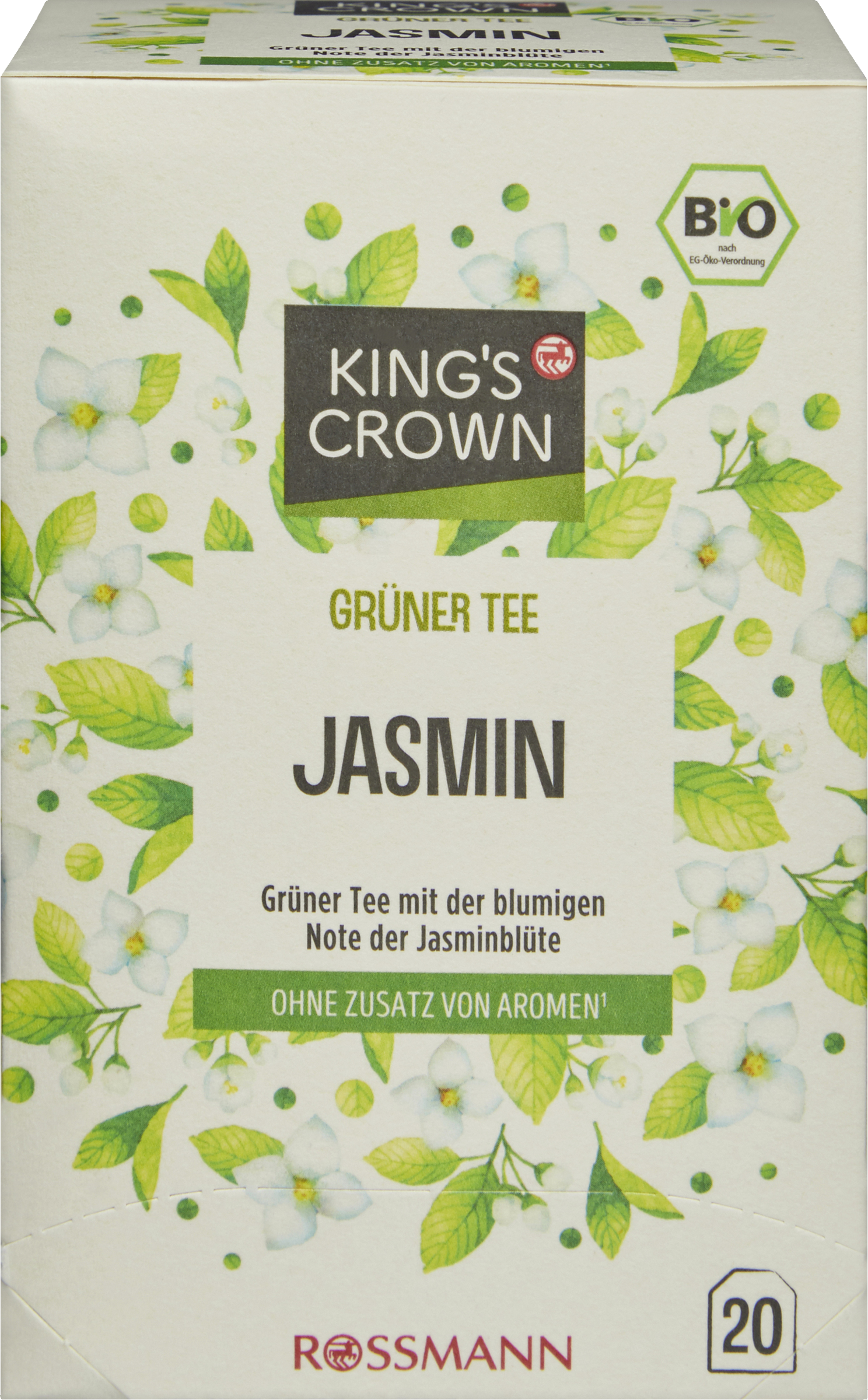 KING'S CROWN Økologisk grøn te Jasmin