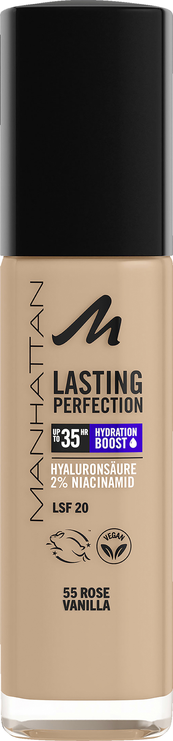 Manhattan Lasting Perfection Foundation 55 Rose Vanilla