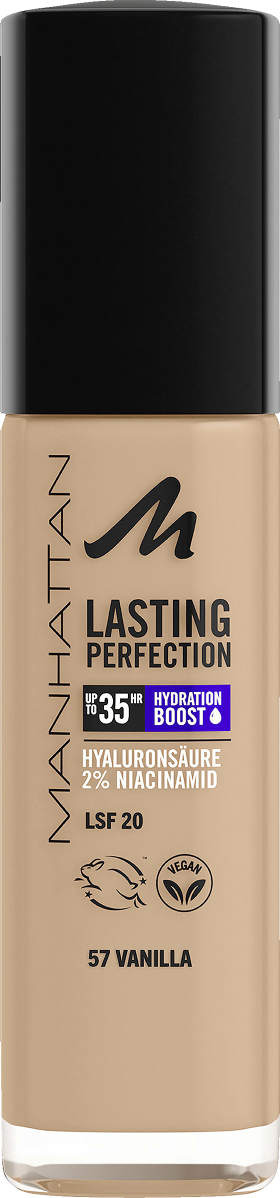 Manhattan Lasting Perfection Foundation 57 Vanilla