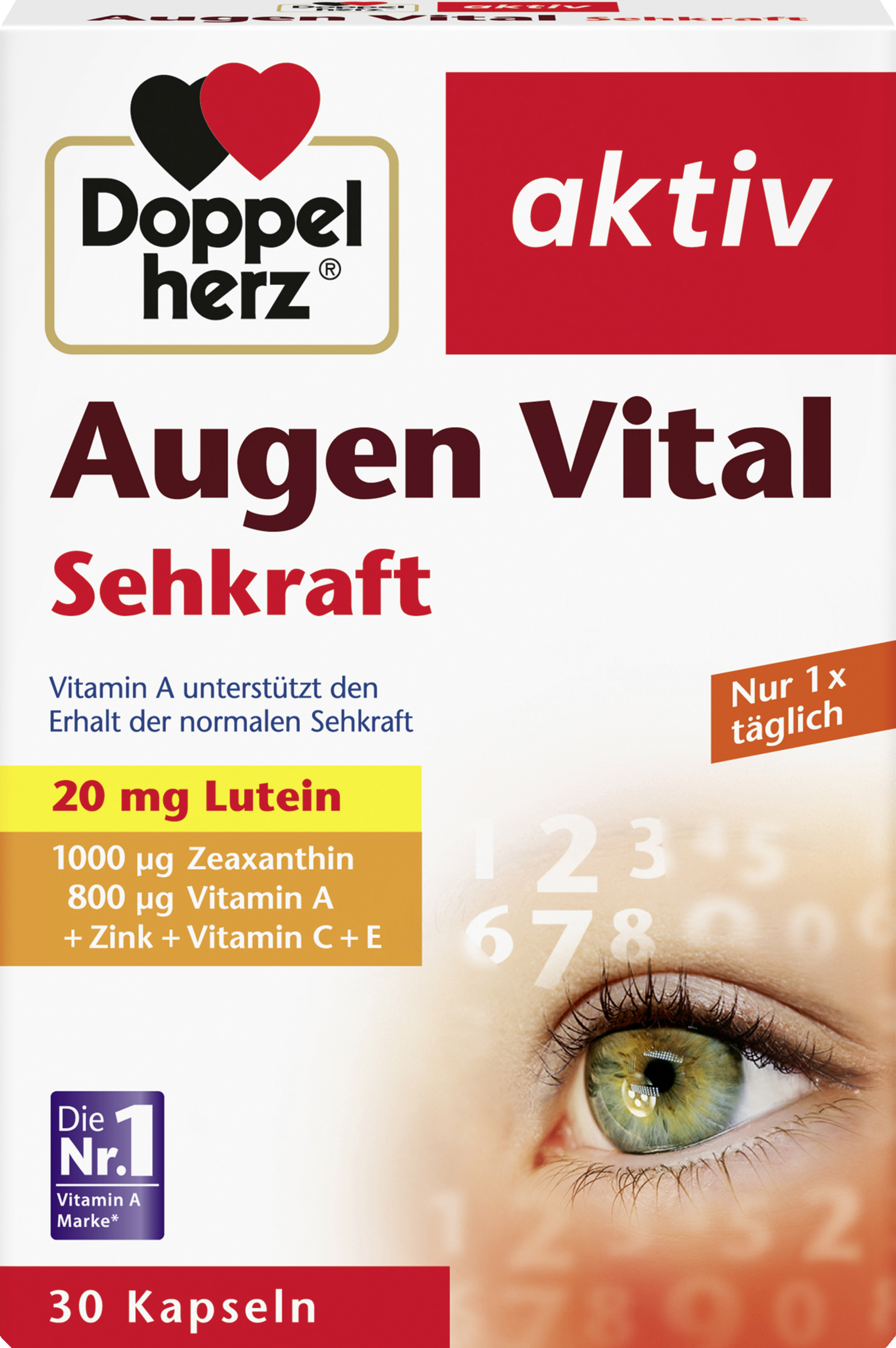 Doppelherz aktiv Augen Vital kapsler til bedre syn