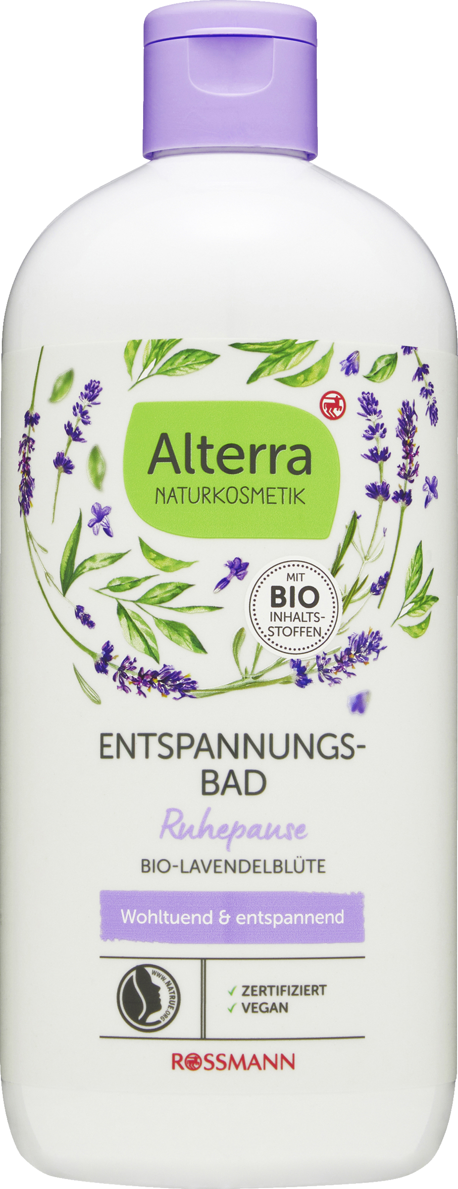 Alterra NATURKOSMETIK Spabad økologiske lavendelblomster