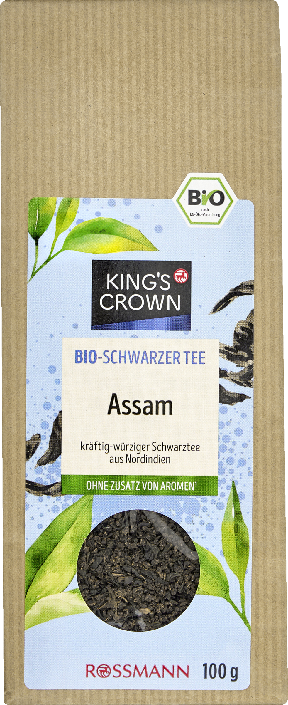 KING'S CROWN Økologisk sort te Assam