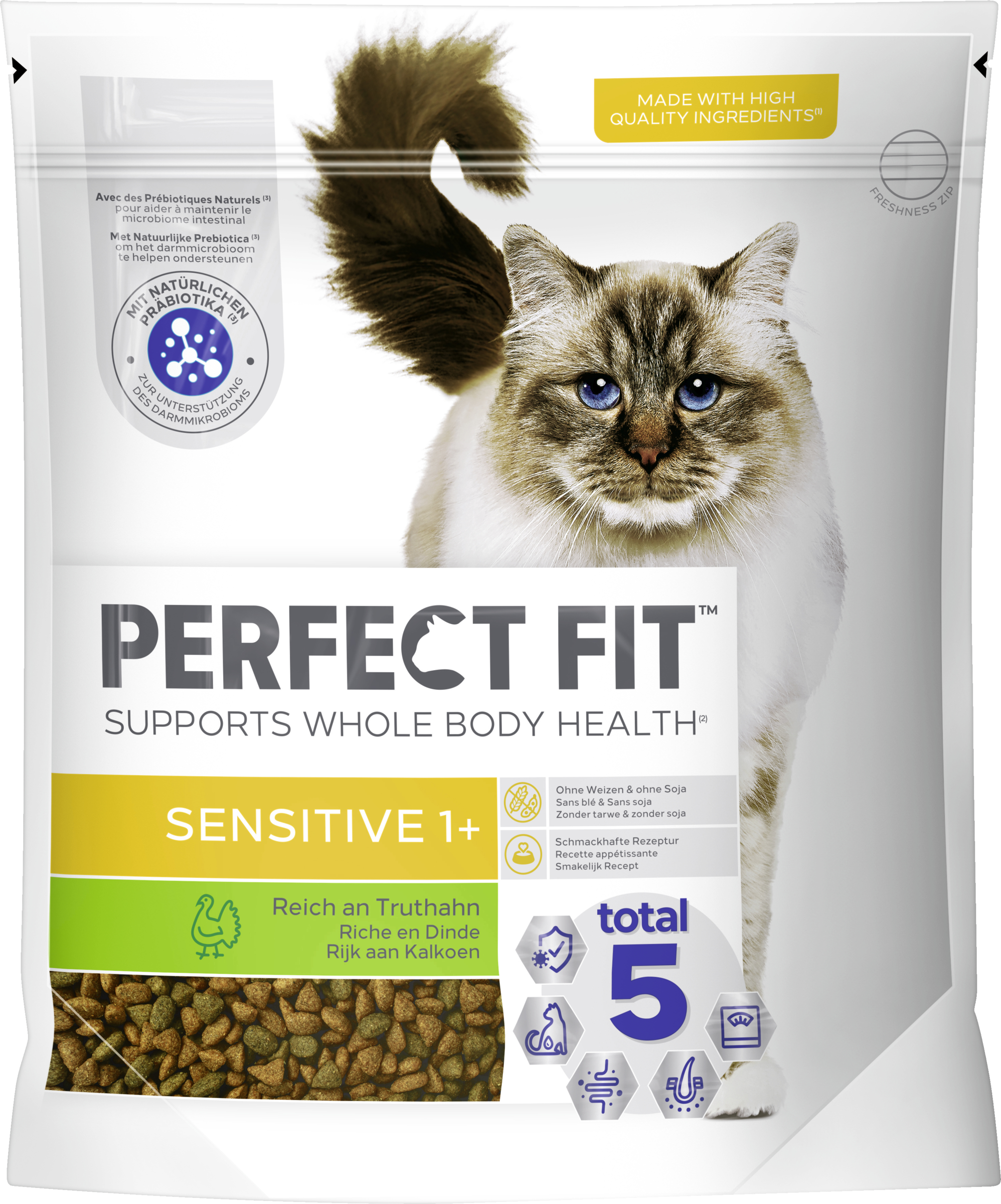 Perfect Fit Katte, tørfoder Sensitive 1+ med kalkun