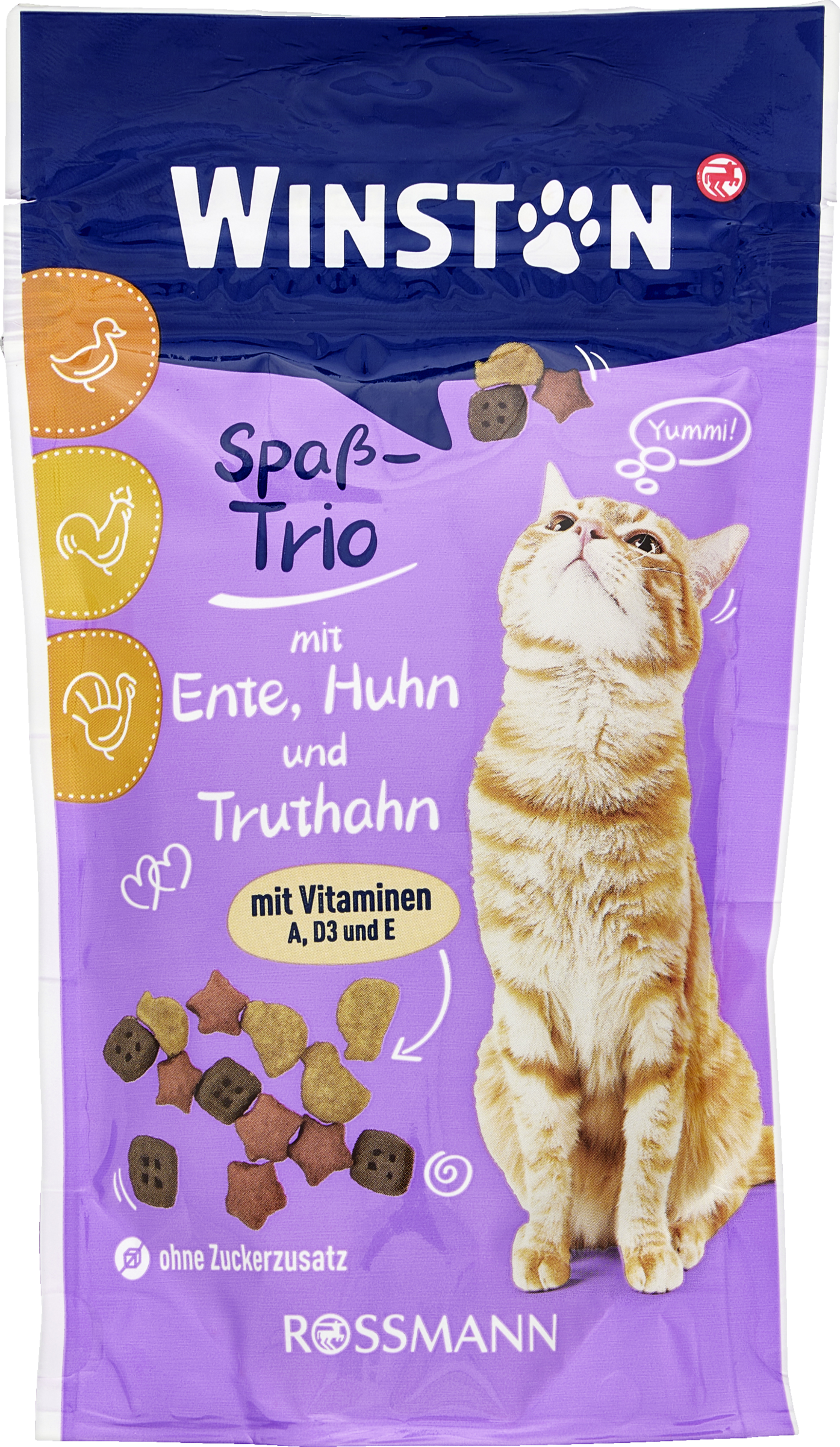 Winston Sjov trio med and, kylling og kalkun