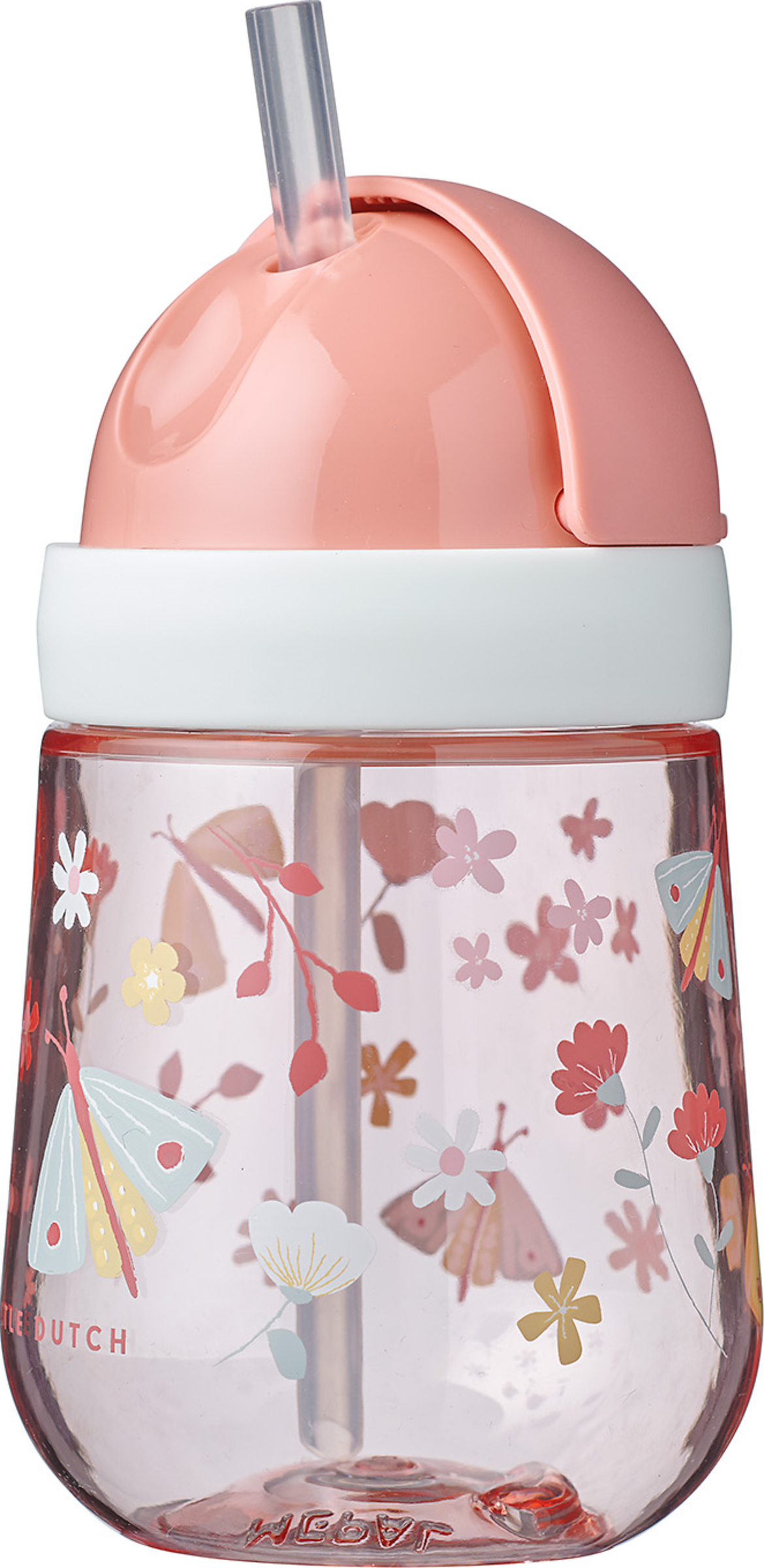 MEPAL Sugerørskop Mio flowers & butterflies, 300 ml