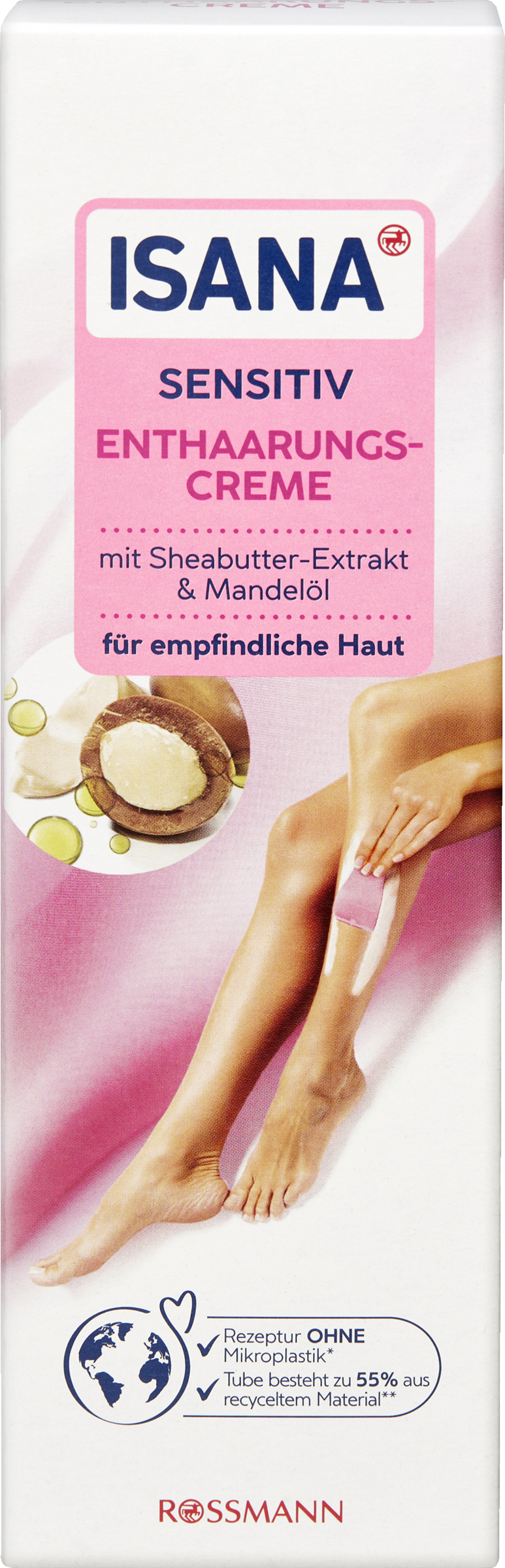 ISANA hårfjerningscreme sensitiv