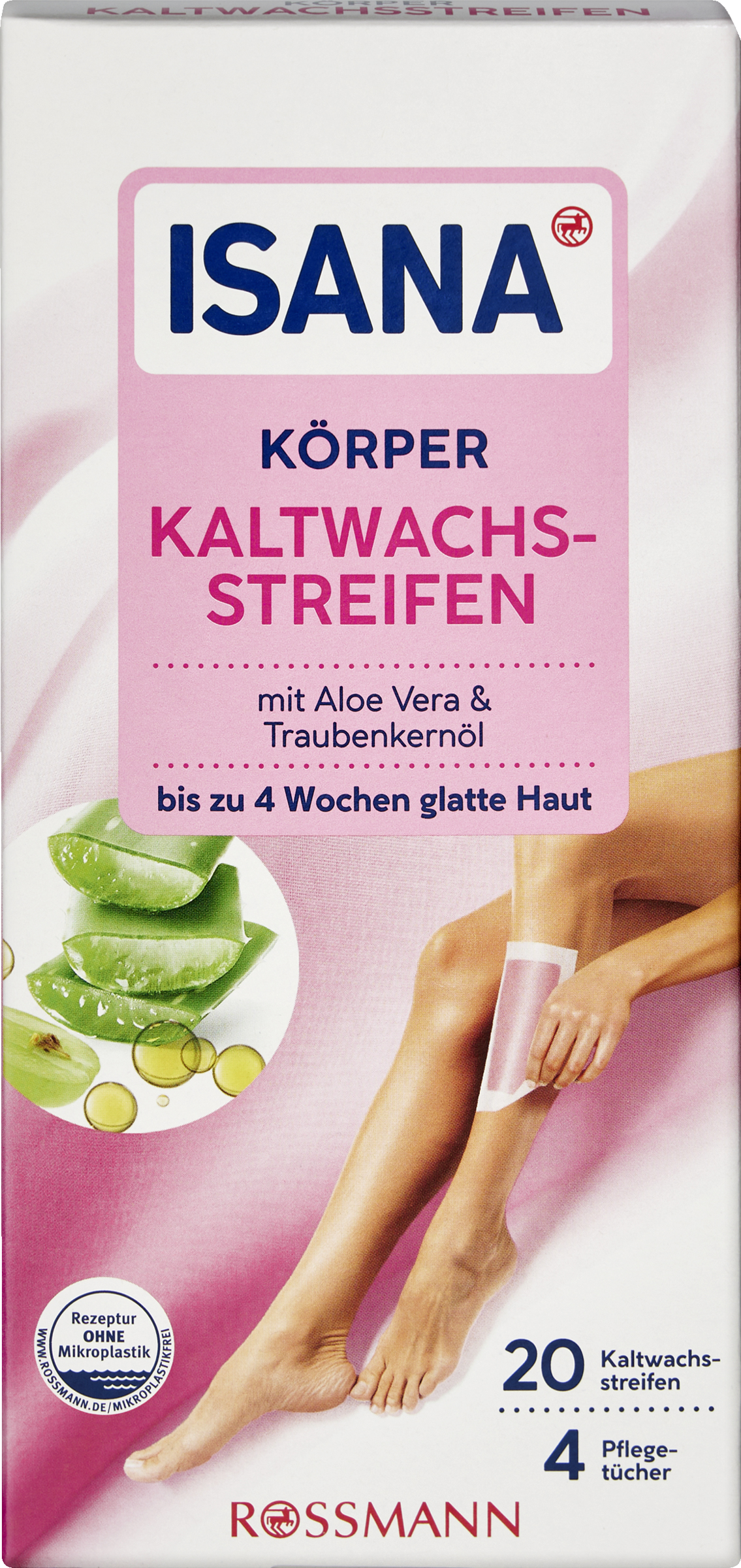 ISANA Koldvoksstrimler krop