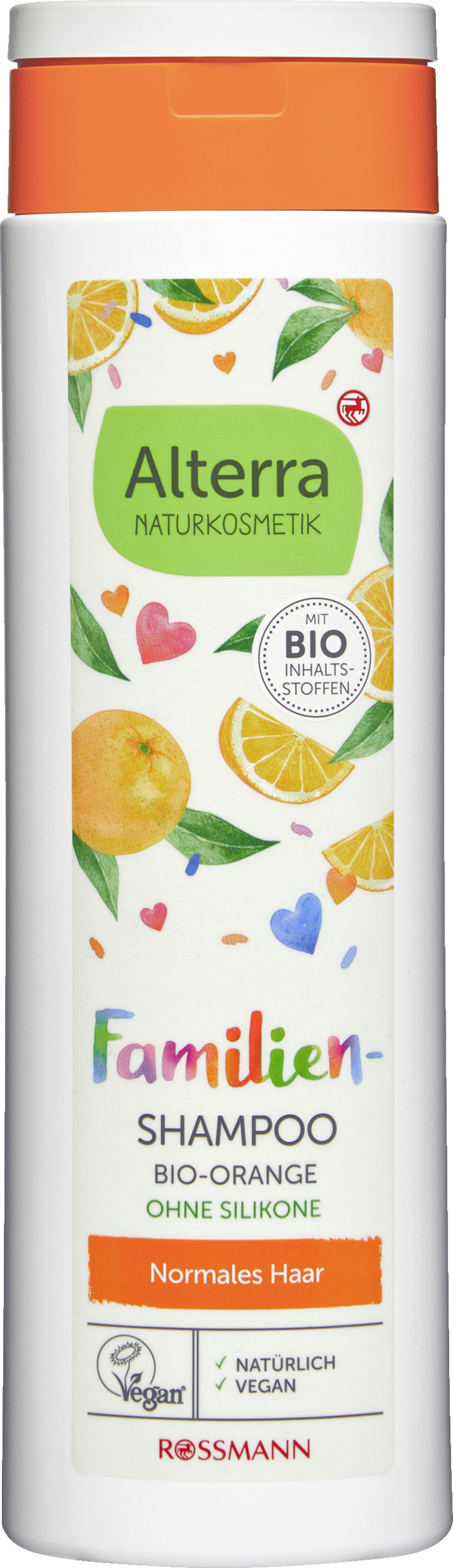 Alterra NATURKOSMETIK Familieshampoo økologisk appelsin