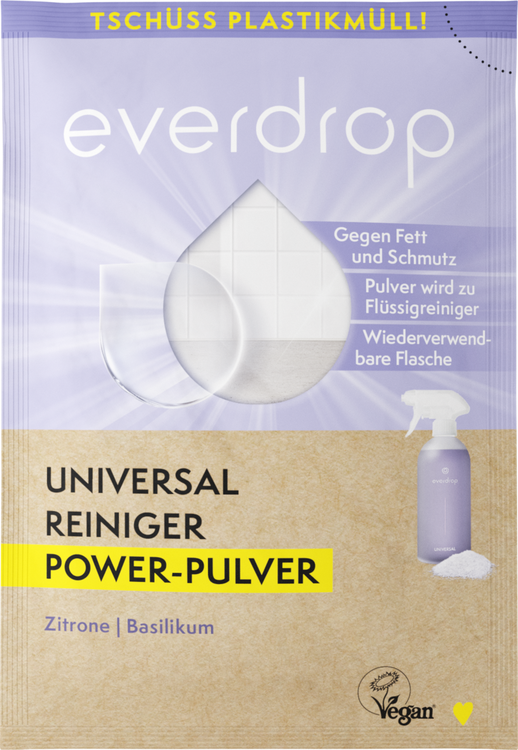 everdrop Universalrengøring Power Powder Køb online rossmann.dk