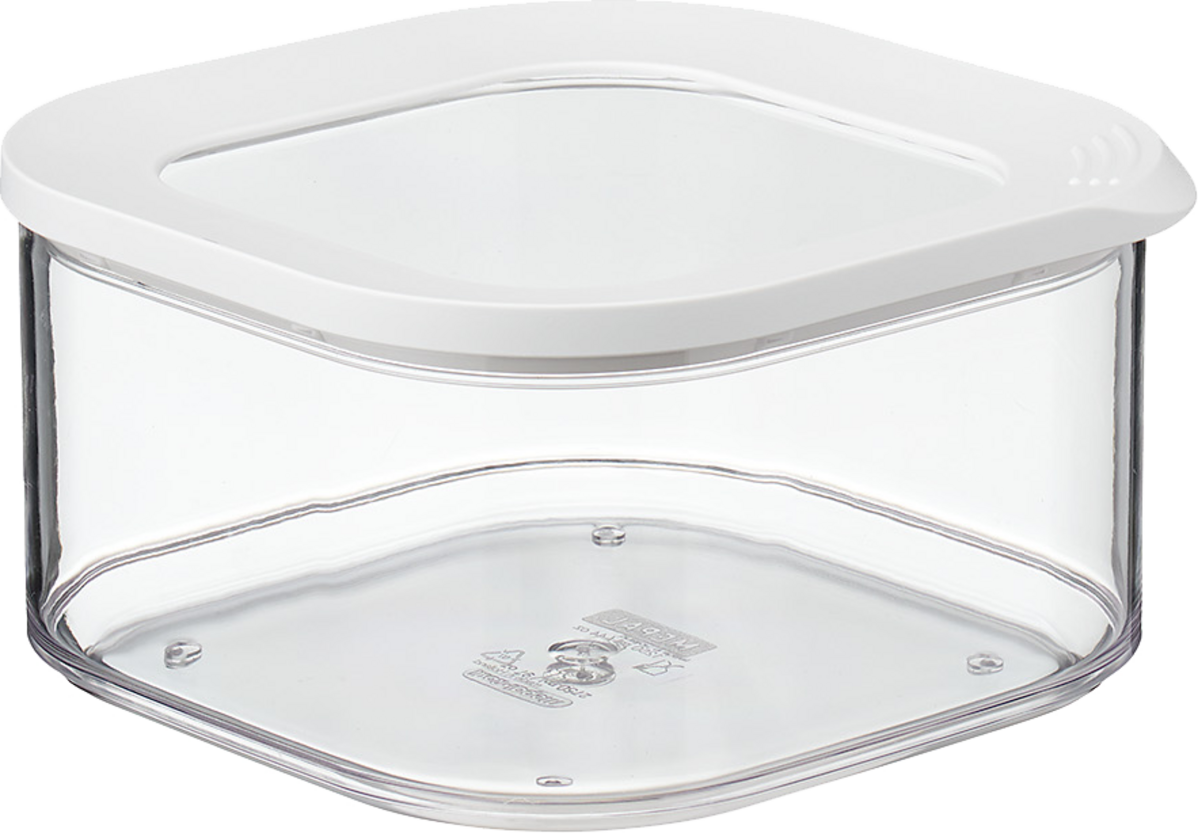 MEPAL Opbevaringsboks Modula square 1250 ml - hvid