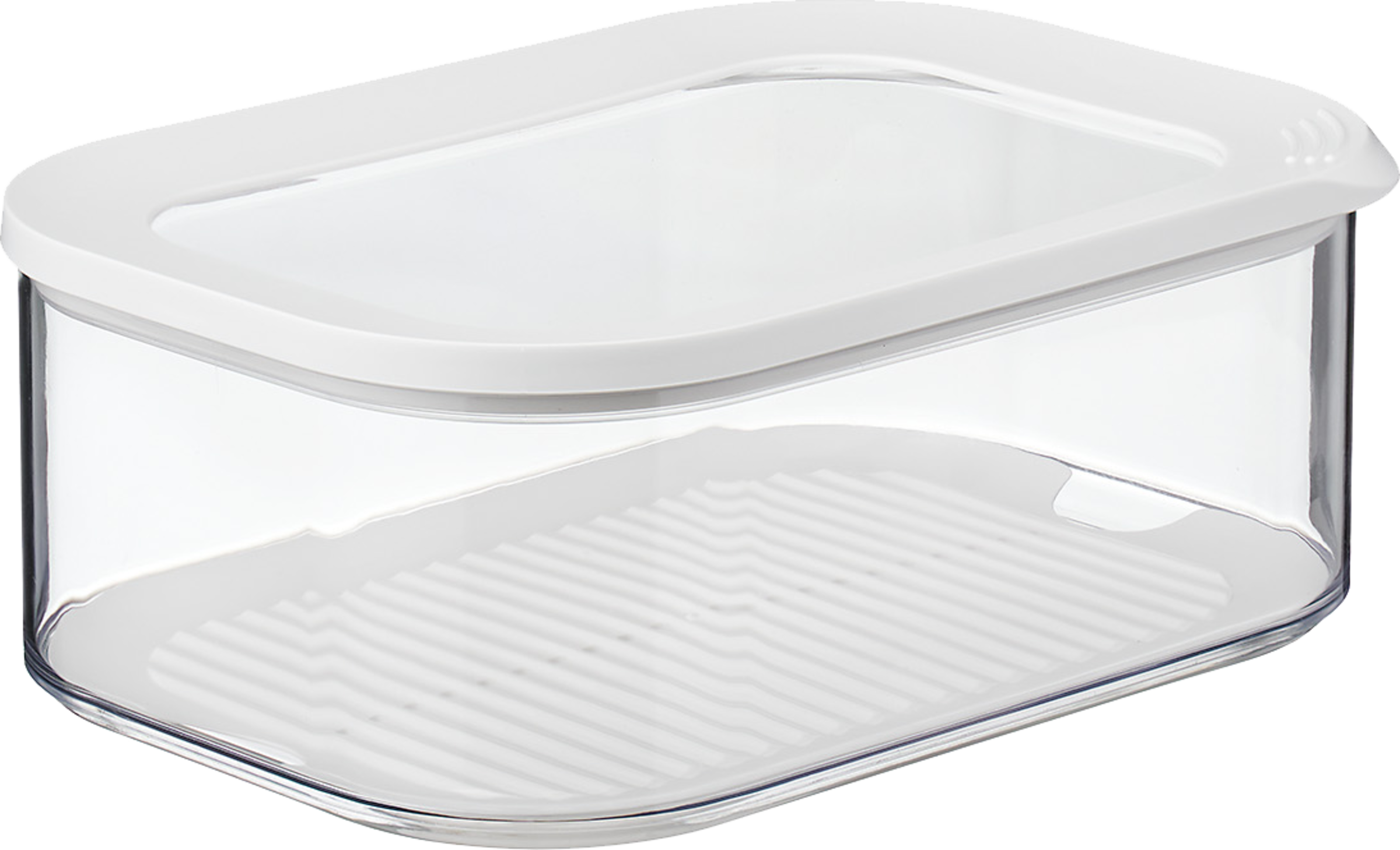 MEPAL Køleskabsboks Modula ost 2000 ml - hvid