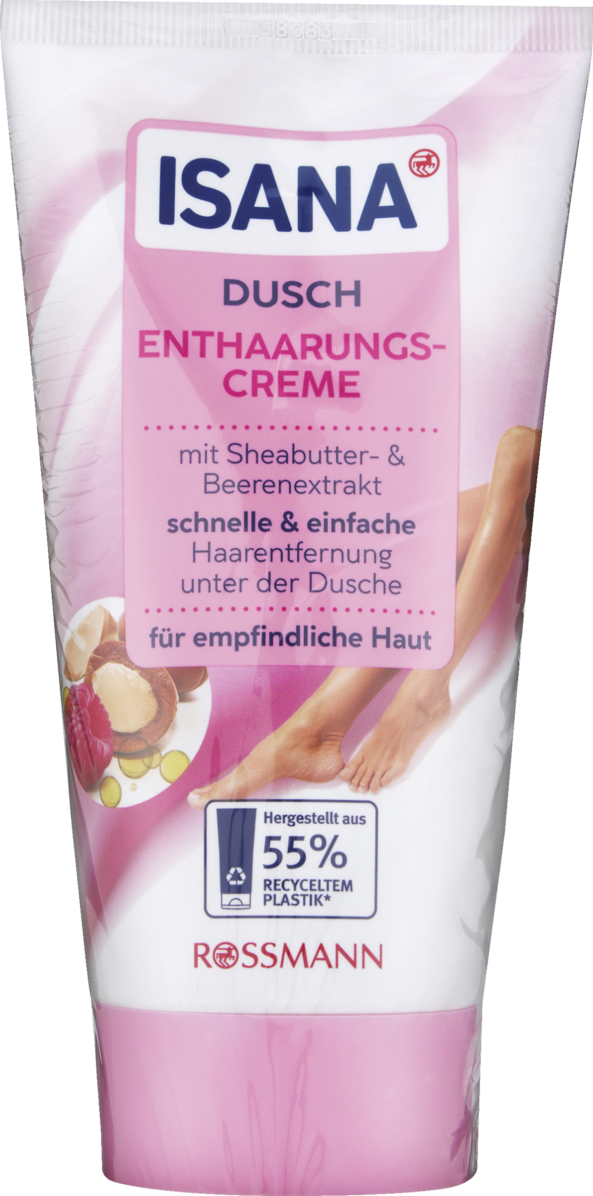 ISANA In-Dusch hårfjerningscreme