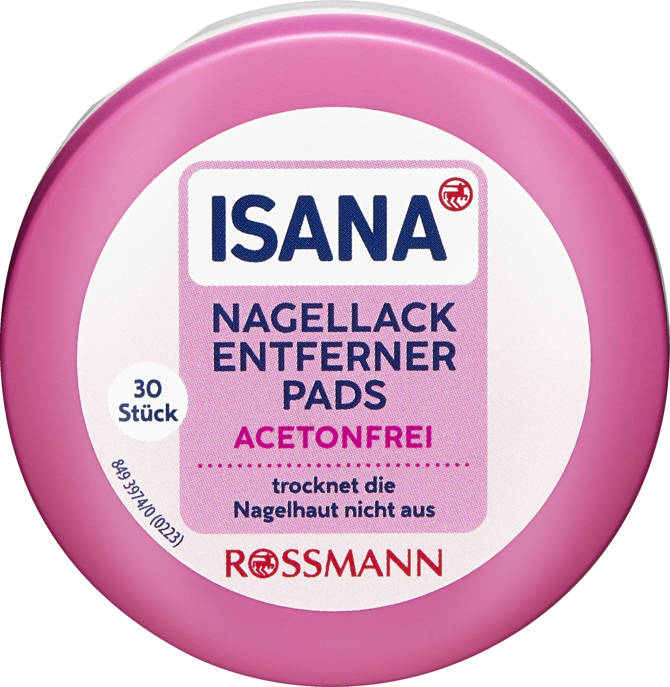 ISANA Neglelakfjernerpads
