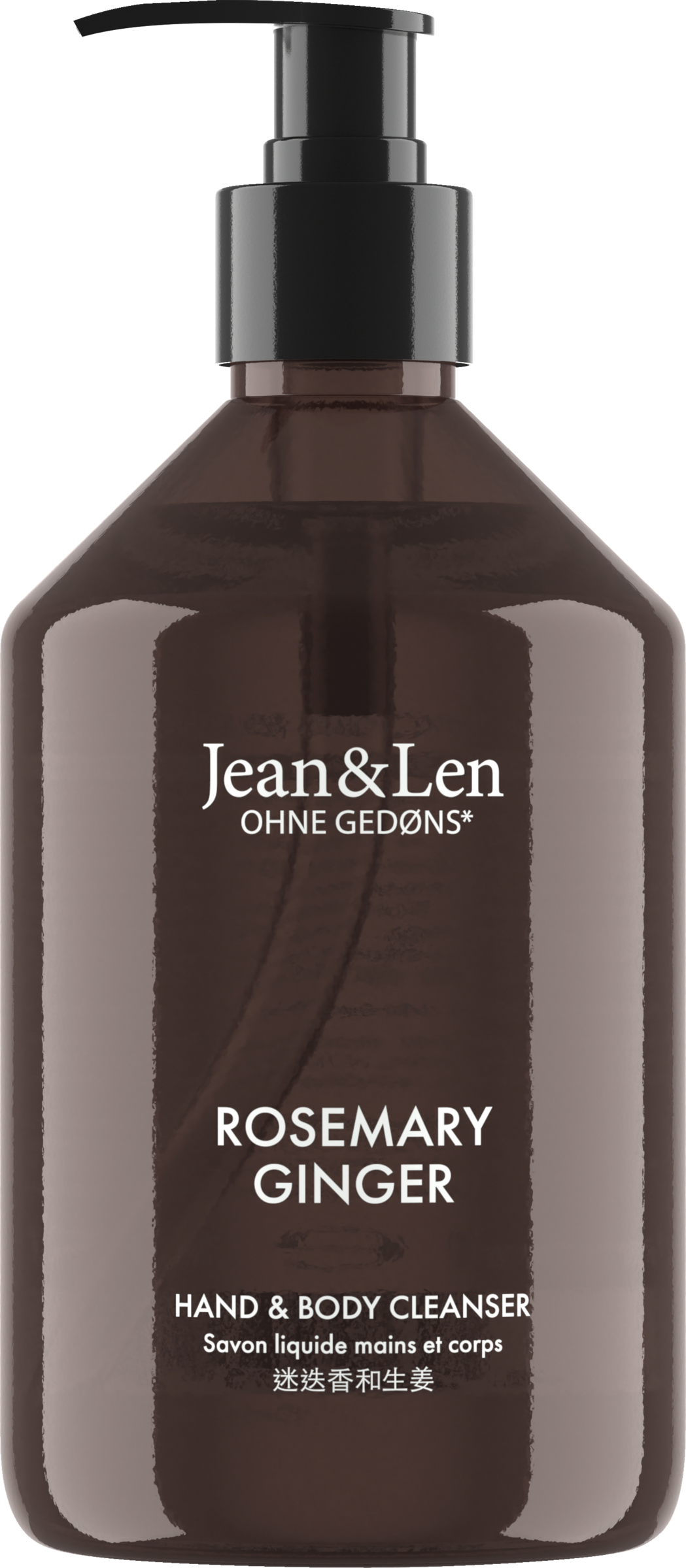Jean&Len Hand & Body Cleanser Rosemary Ginger