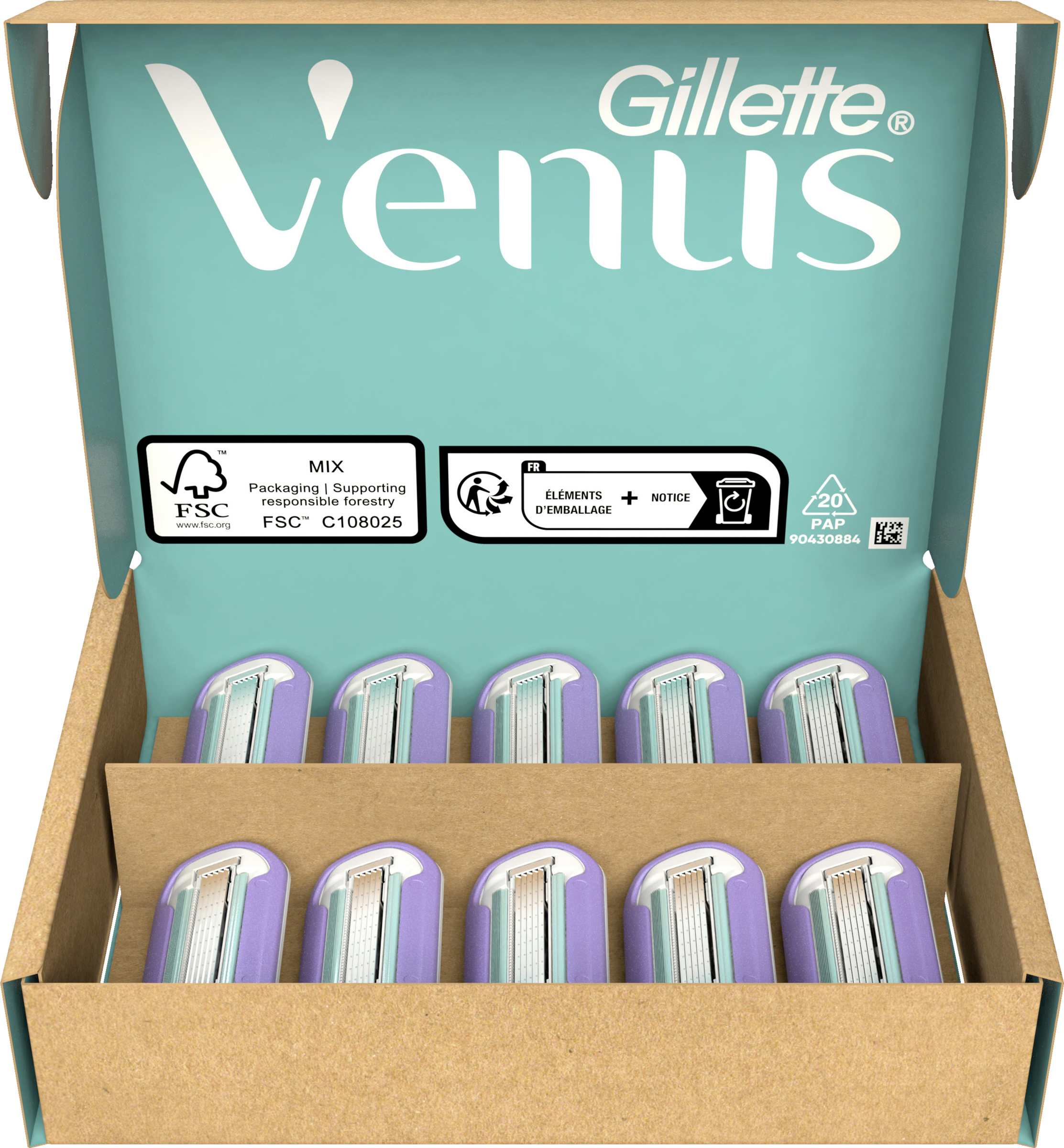 Gillette Venus Deluxe Smooth Swirl barberblade