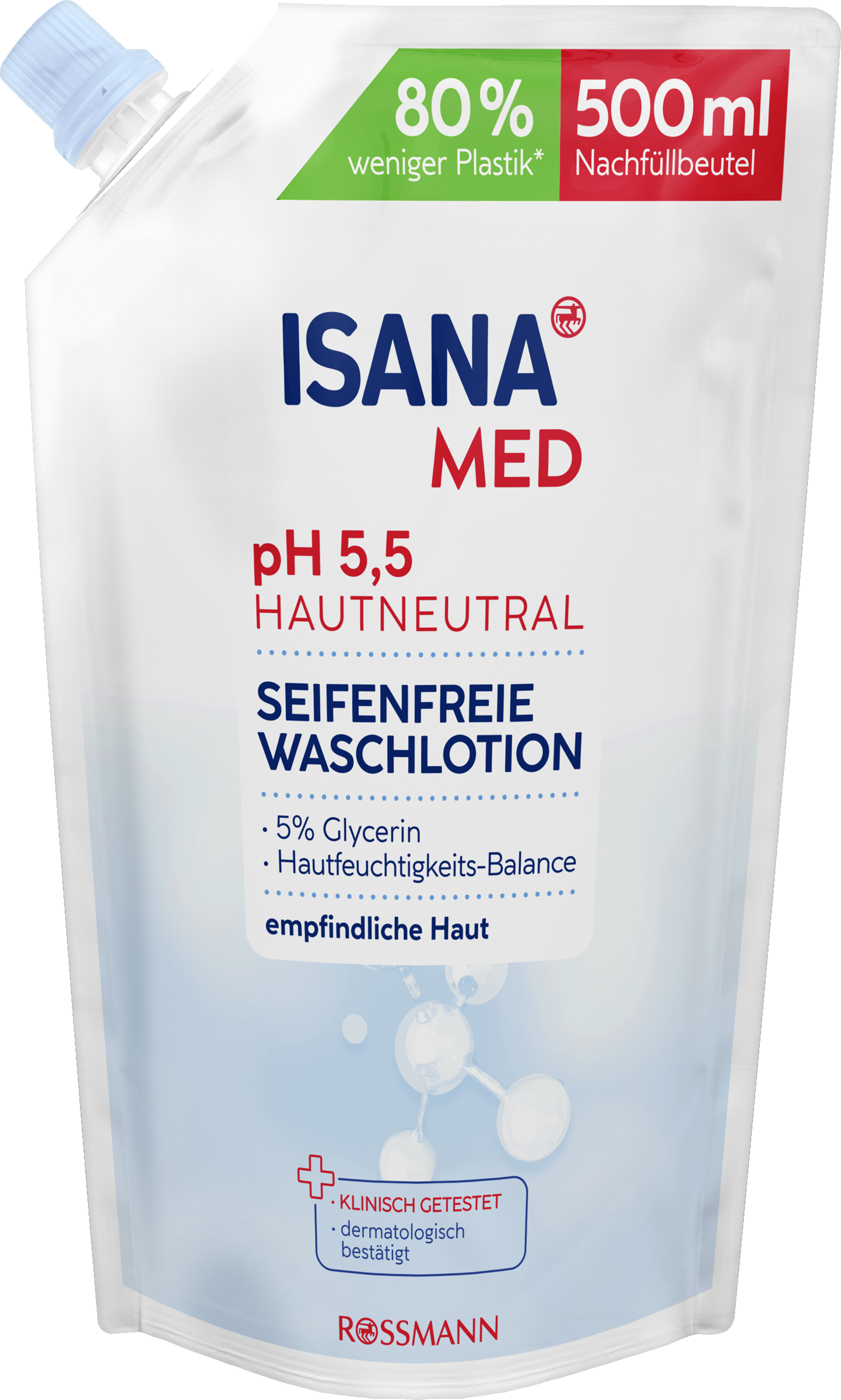 ISANA MED Vaskelotion refill