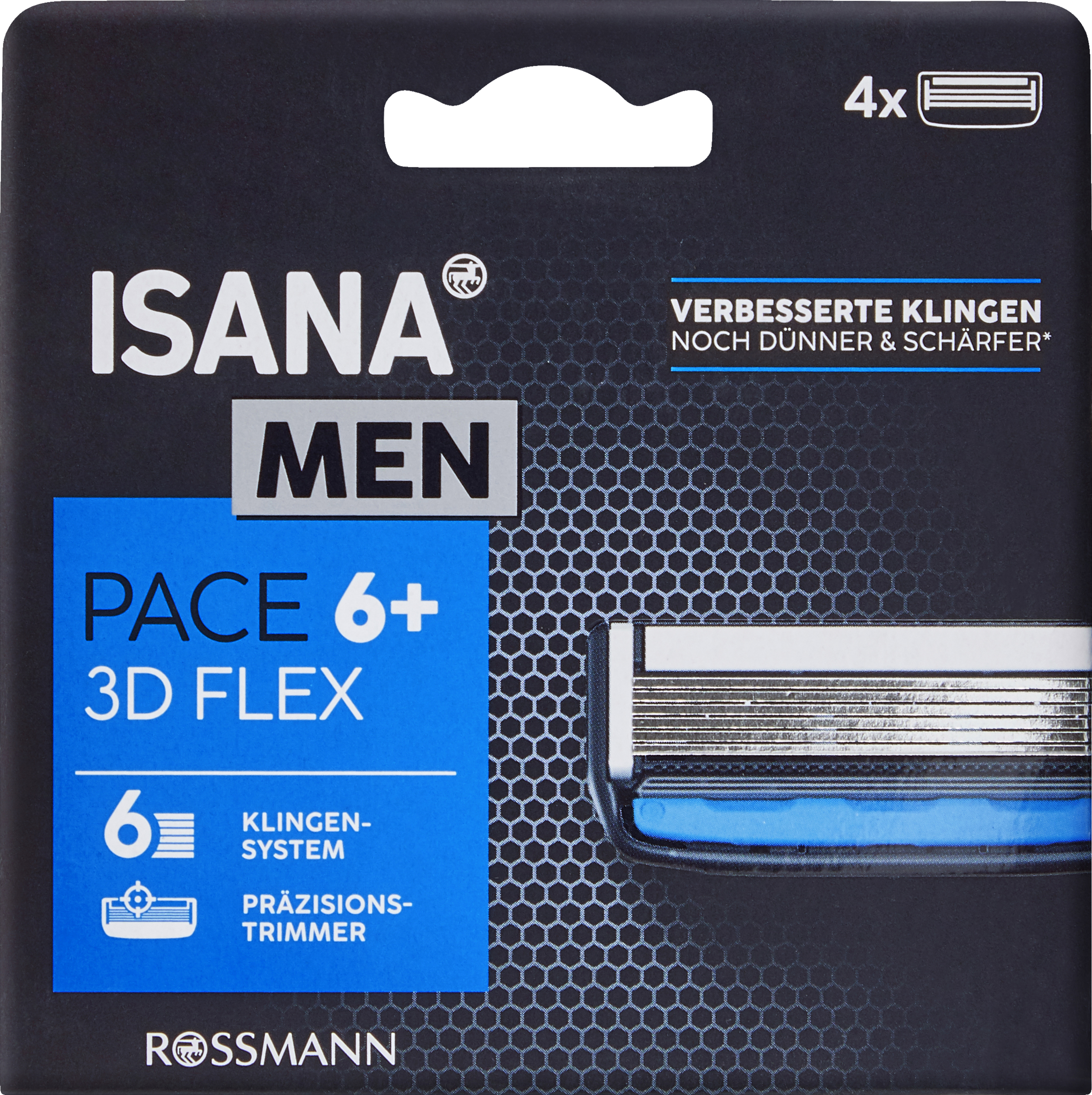 ISANA MEN Pace 6+ barberblade