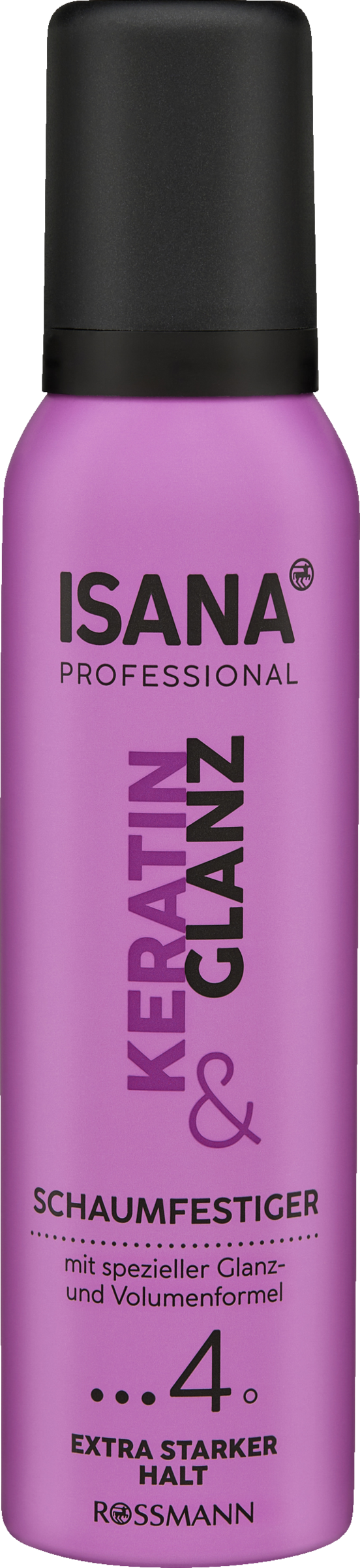 ISANA PROFESSIONAL Hårmousse Keratin & Style