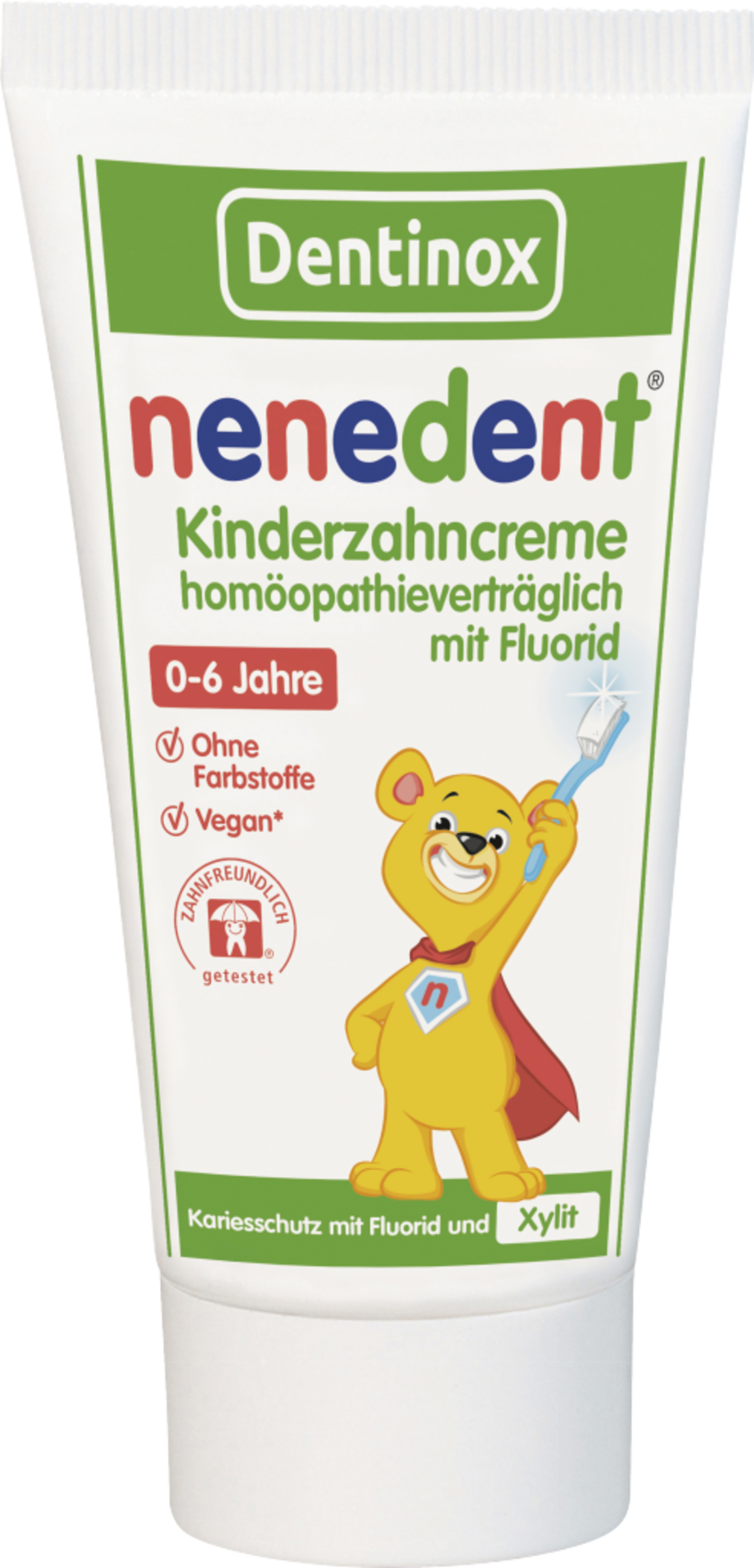 nenedent Homøopatisk anvendt børnetandpasta med fluor
