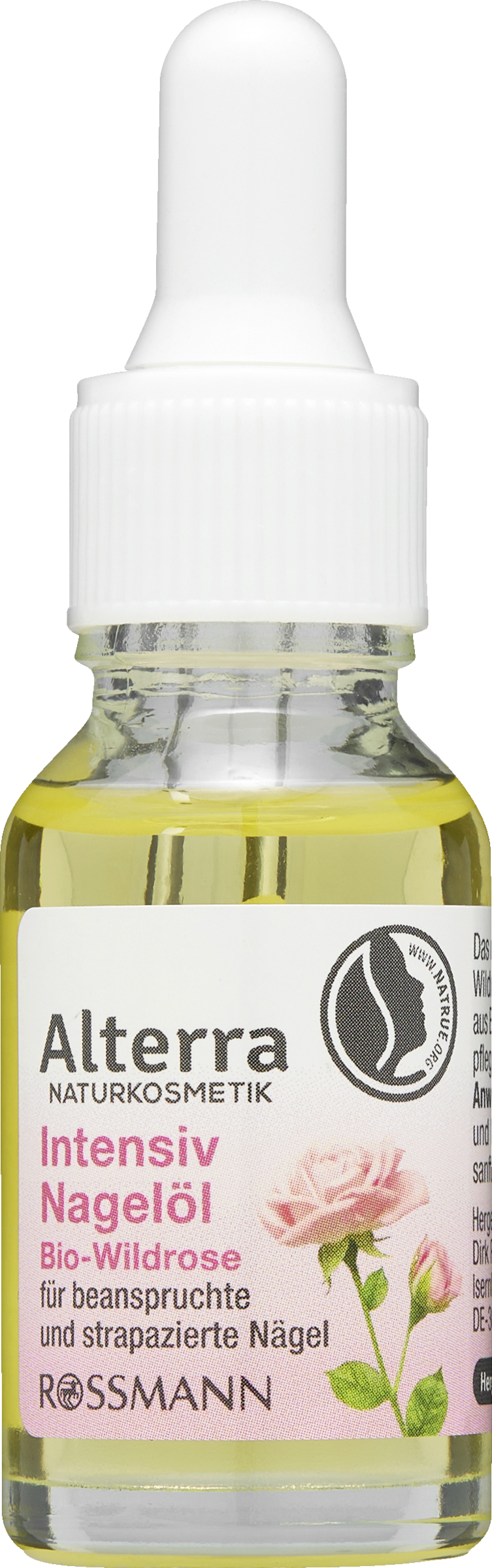 Alterra NATURKOSMETIK Intensiv negleolie bio vild rose