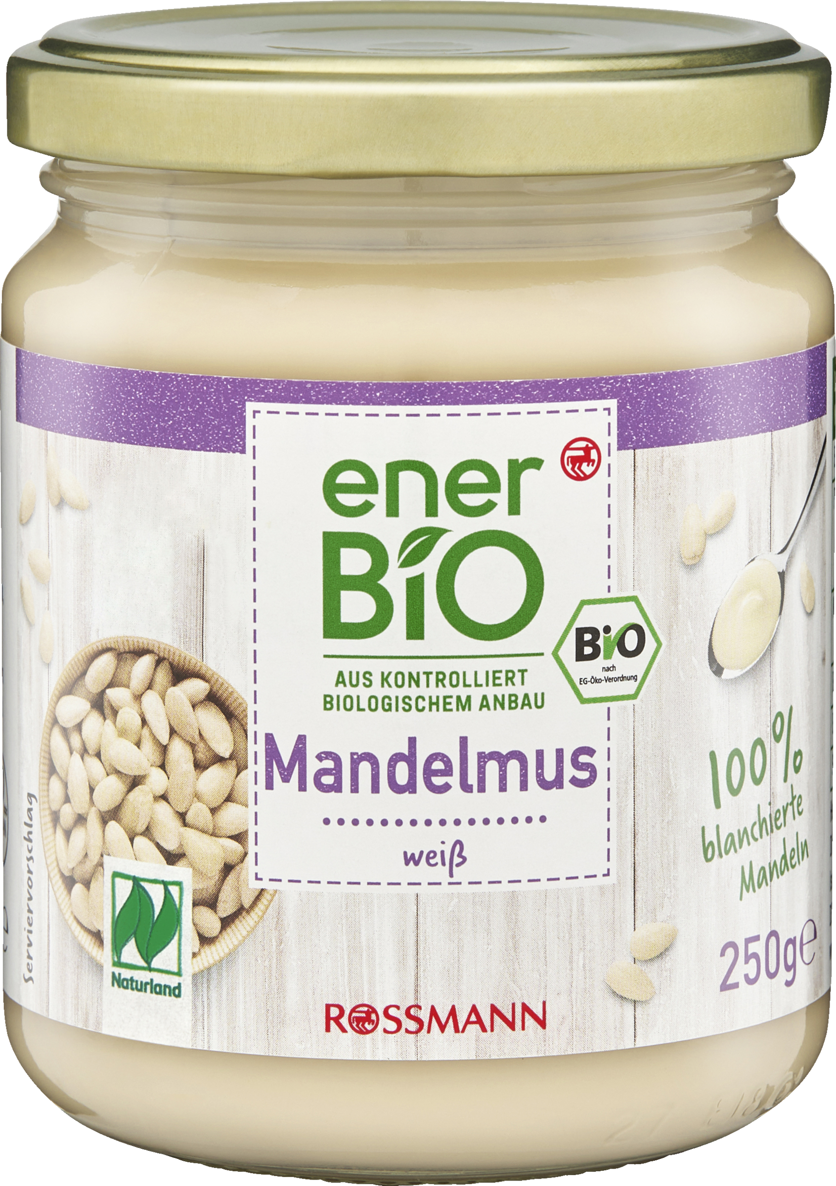 enerBiO Mandelpasta hvid