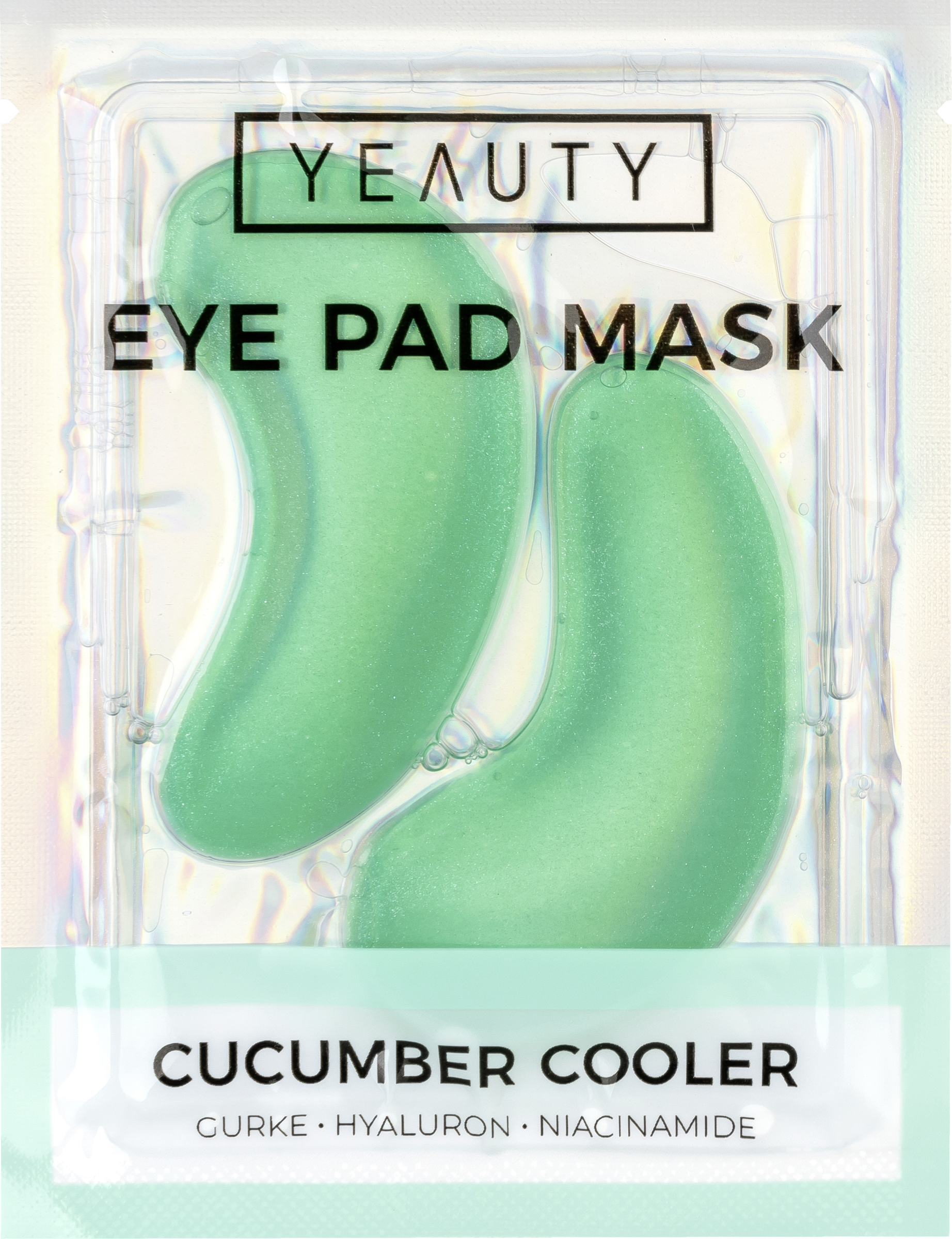 YEAUTY Eye Pad Mask Cucumber Cooler Køb online rossmann.dk