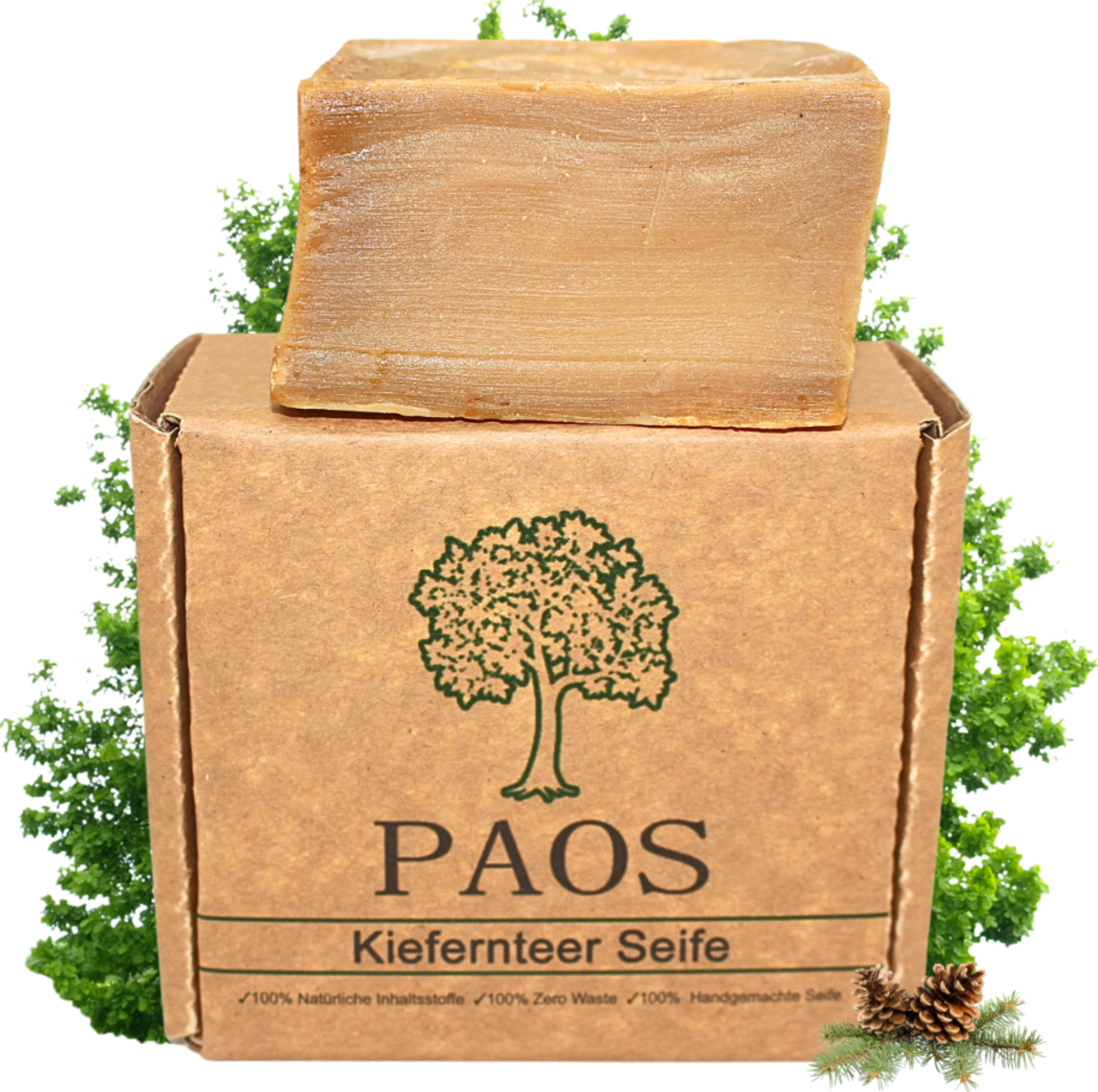PAOS Sæbe med fyrretjære
