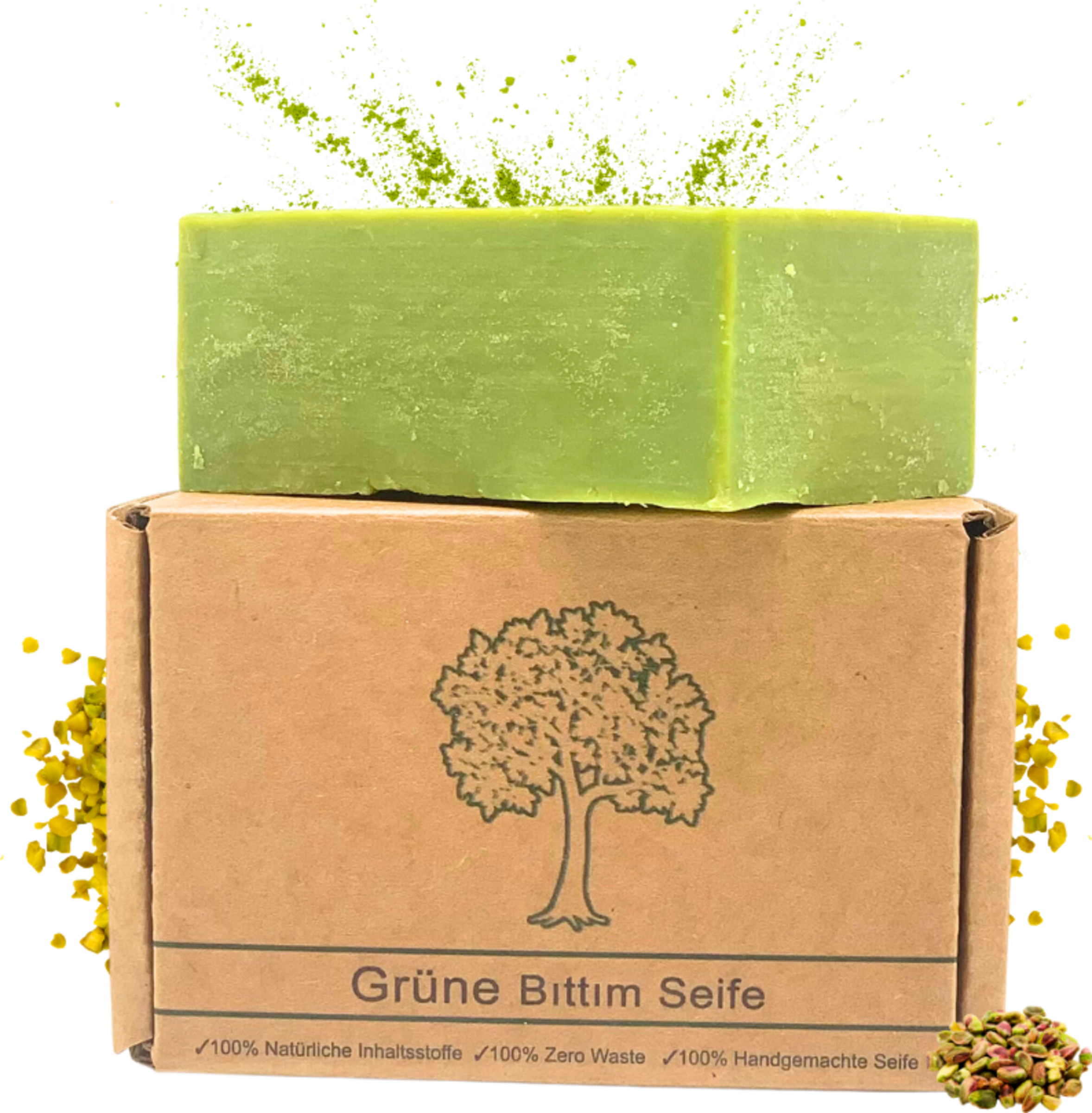 PAOS Sæbe med grøn bittim