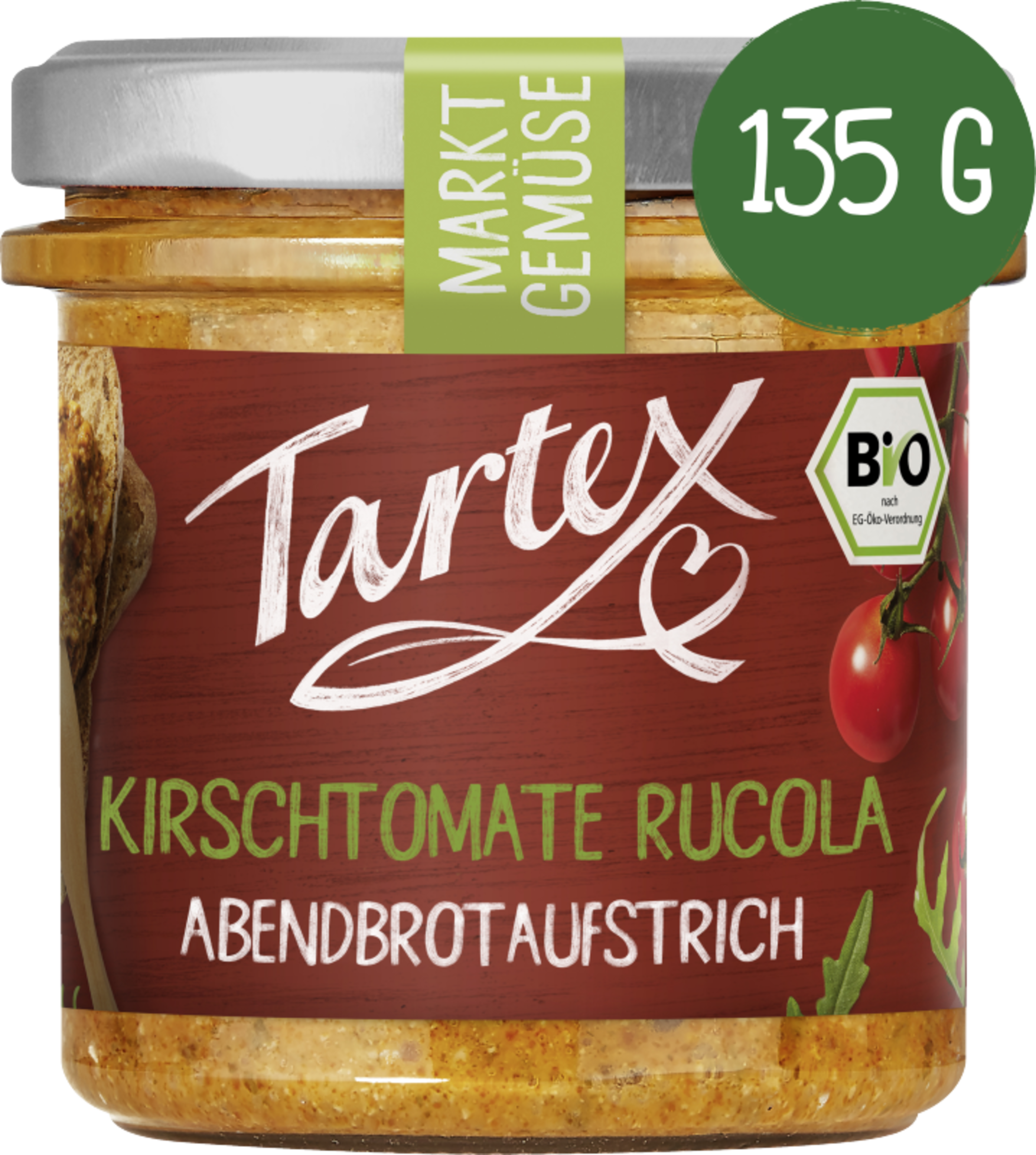 Tartex Øko smørepålæg cherrytomater rucola