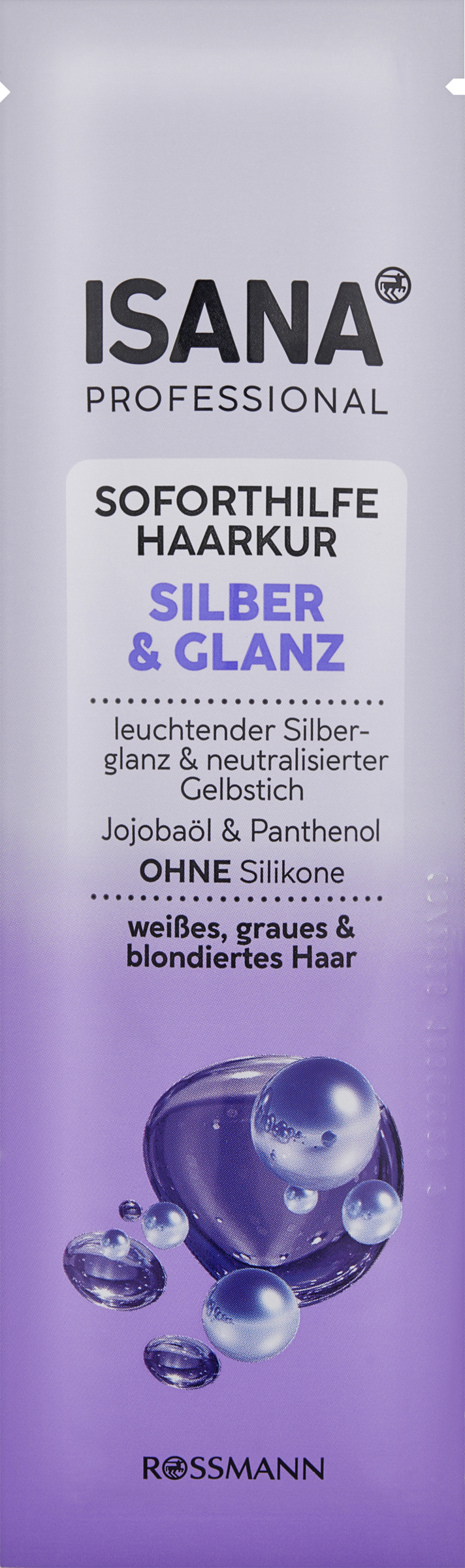 ISANA PROFESSIONAL Hårkur Sølv & Glans