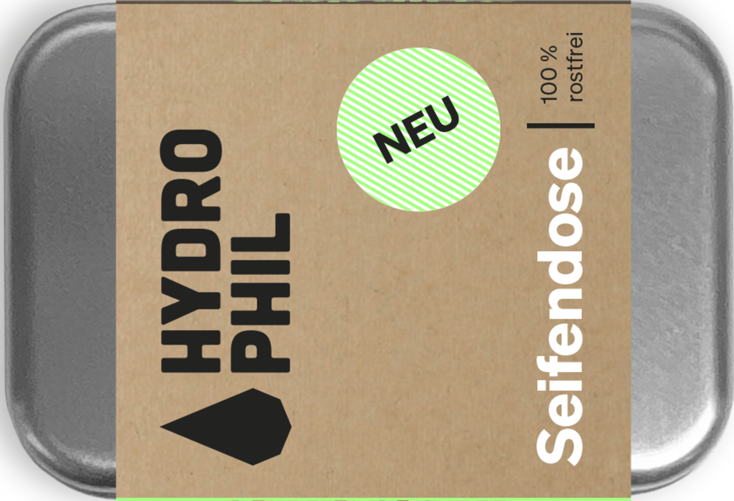 HYDROPHIL Sæbedåse aluminium