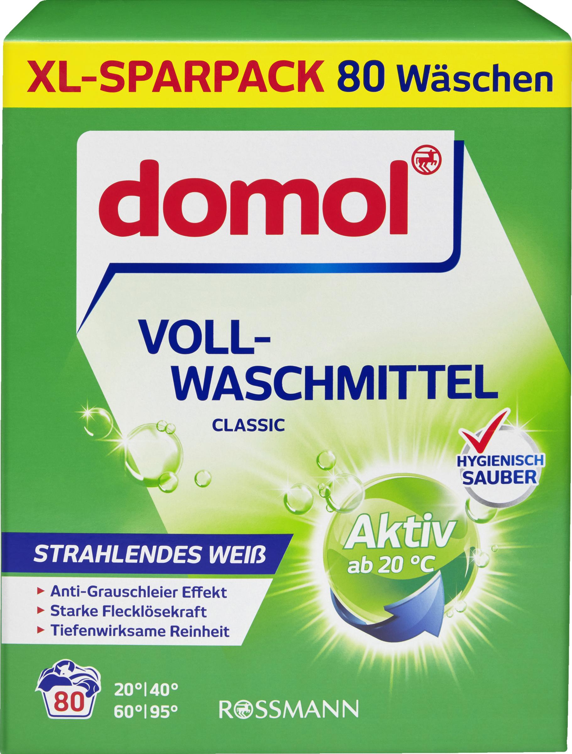 domol Vaskemiddel XL økonomipakke 80 vaske