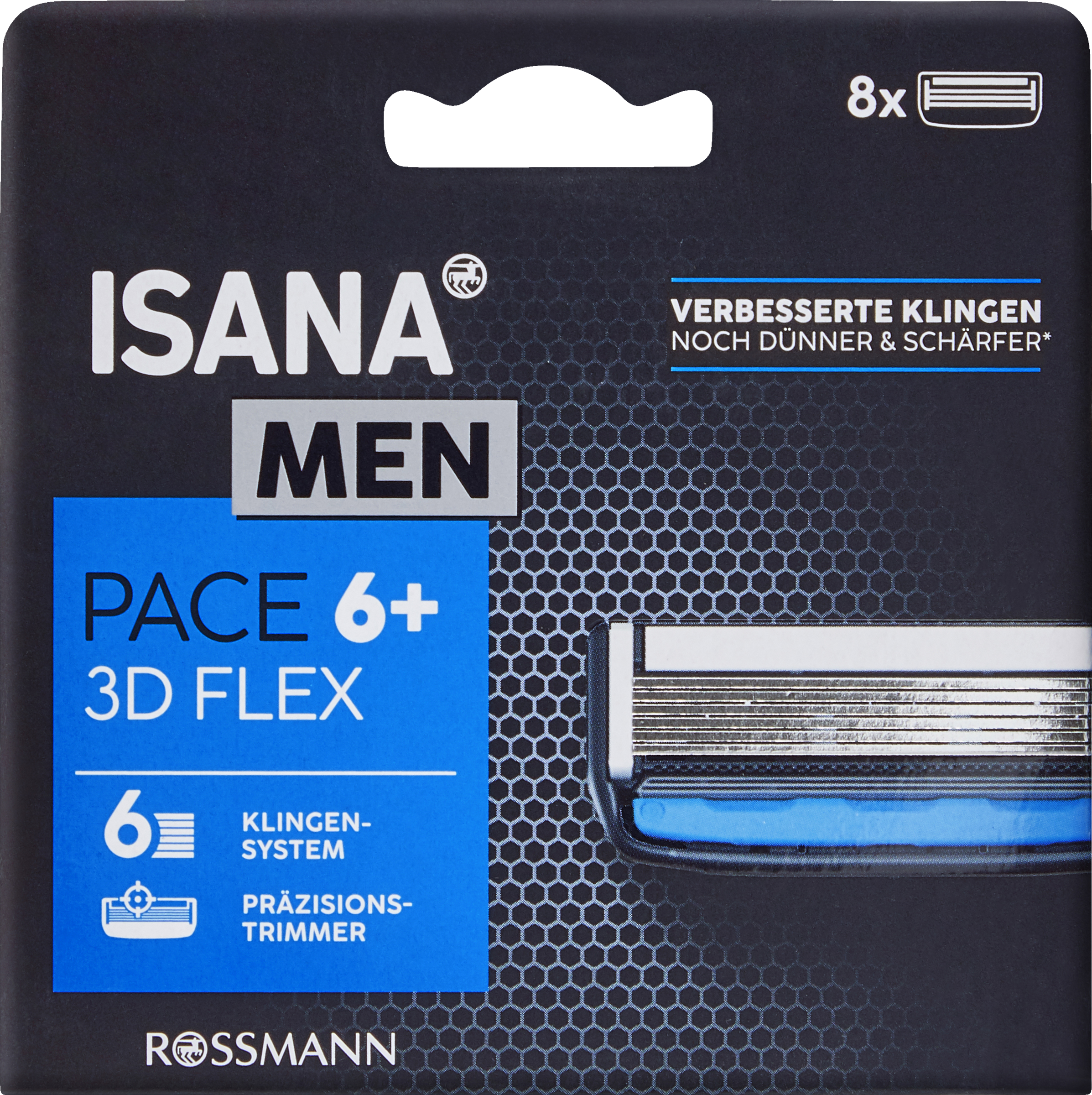 ISANA MEN Pace 6+ barberblade