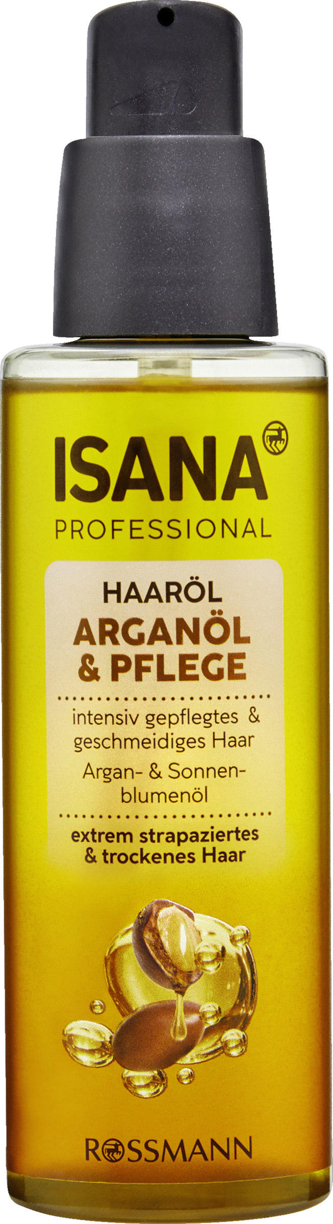 ISANA PROFESSIONAL Hårolie arganolie & pleje