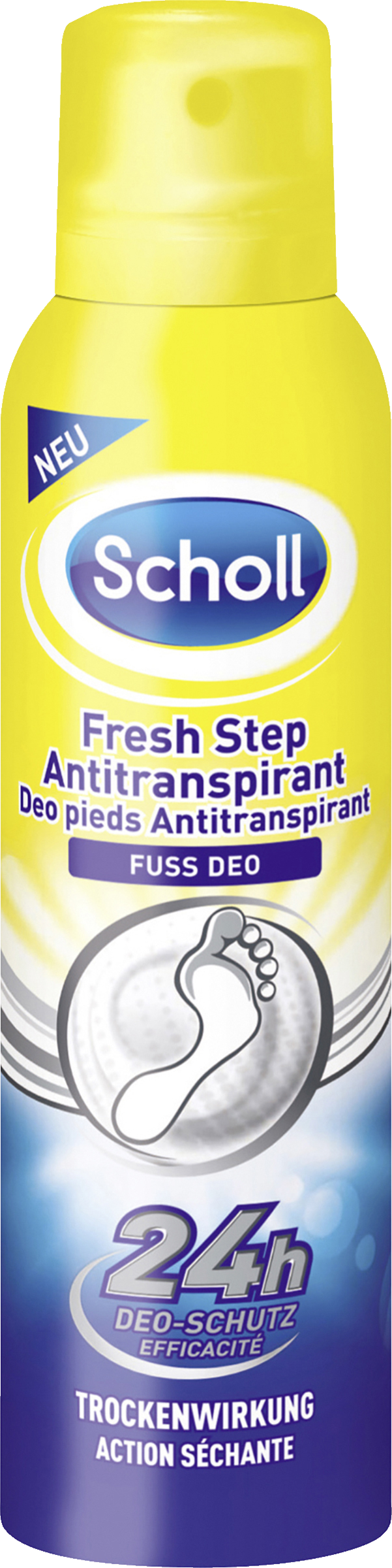 Scholl Fresh Step Antitranspirant foddeo