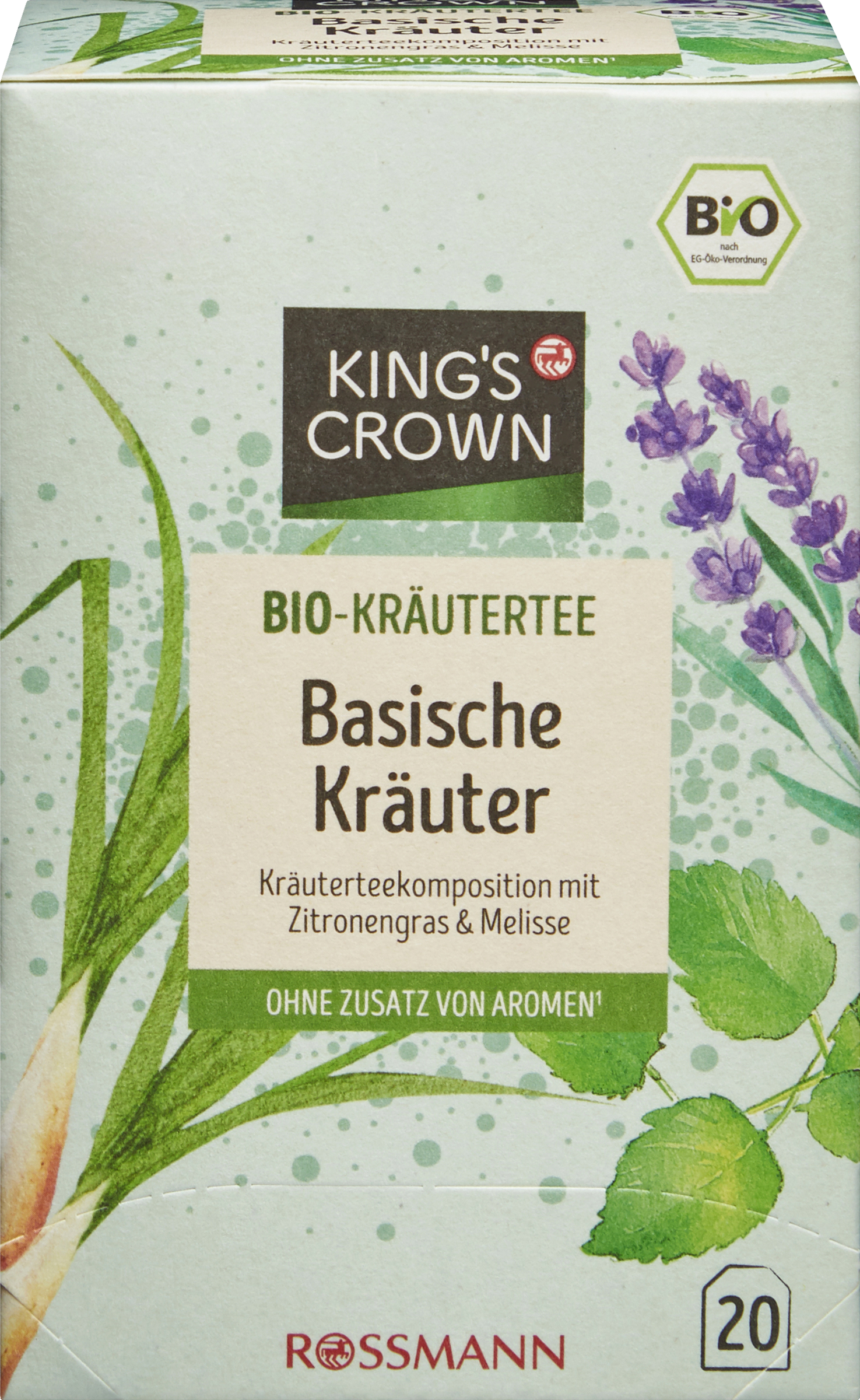 KING'S CROWN Økologisk urtete basiske urter
