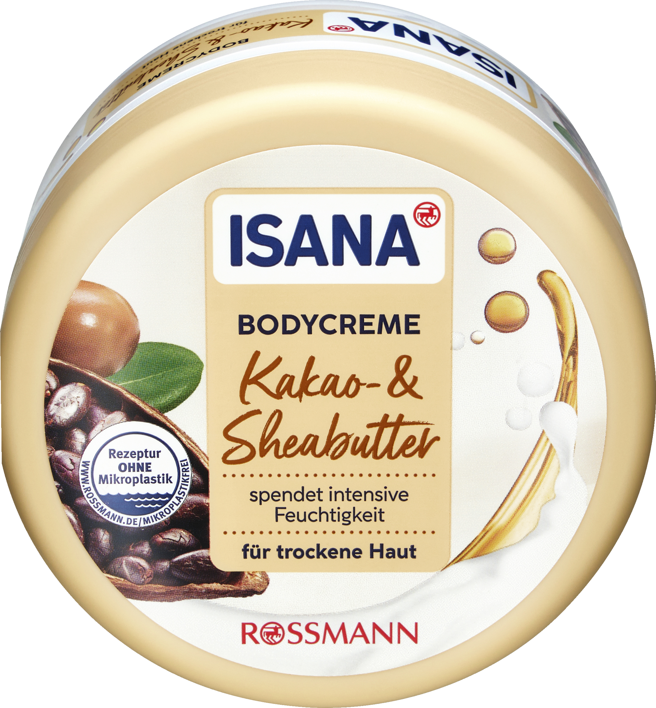 ISANA Body Cream Cocoa & Sheasmør Køb online rossmann.dk