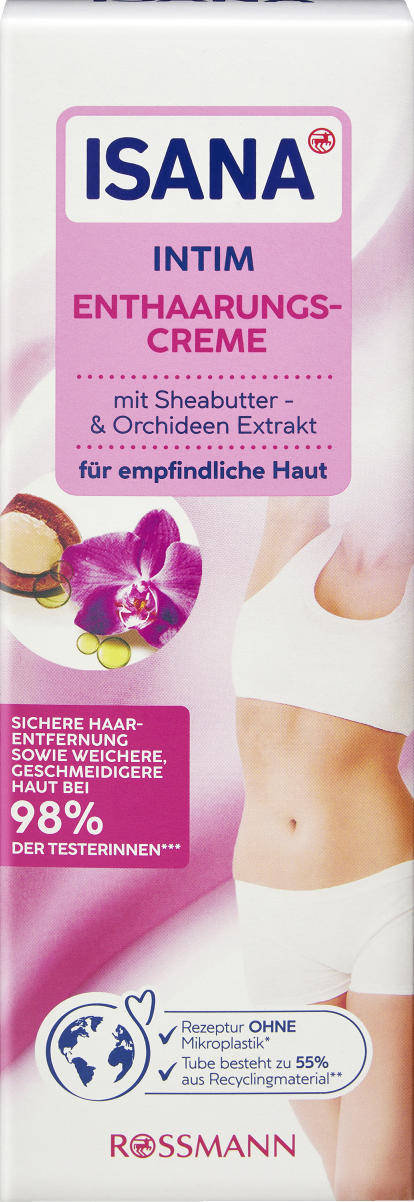 ISANA Intimhårfjerningscreme