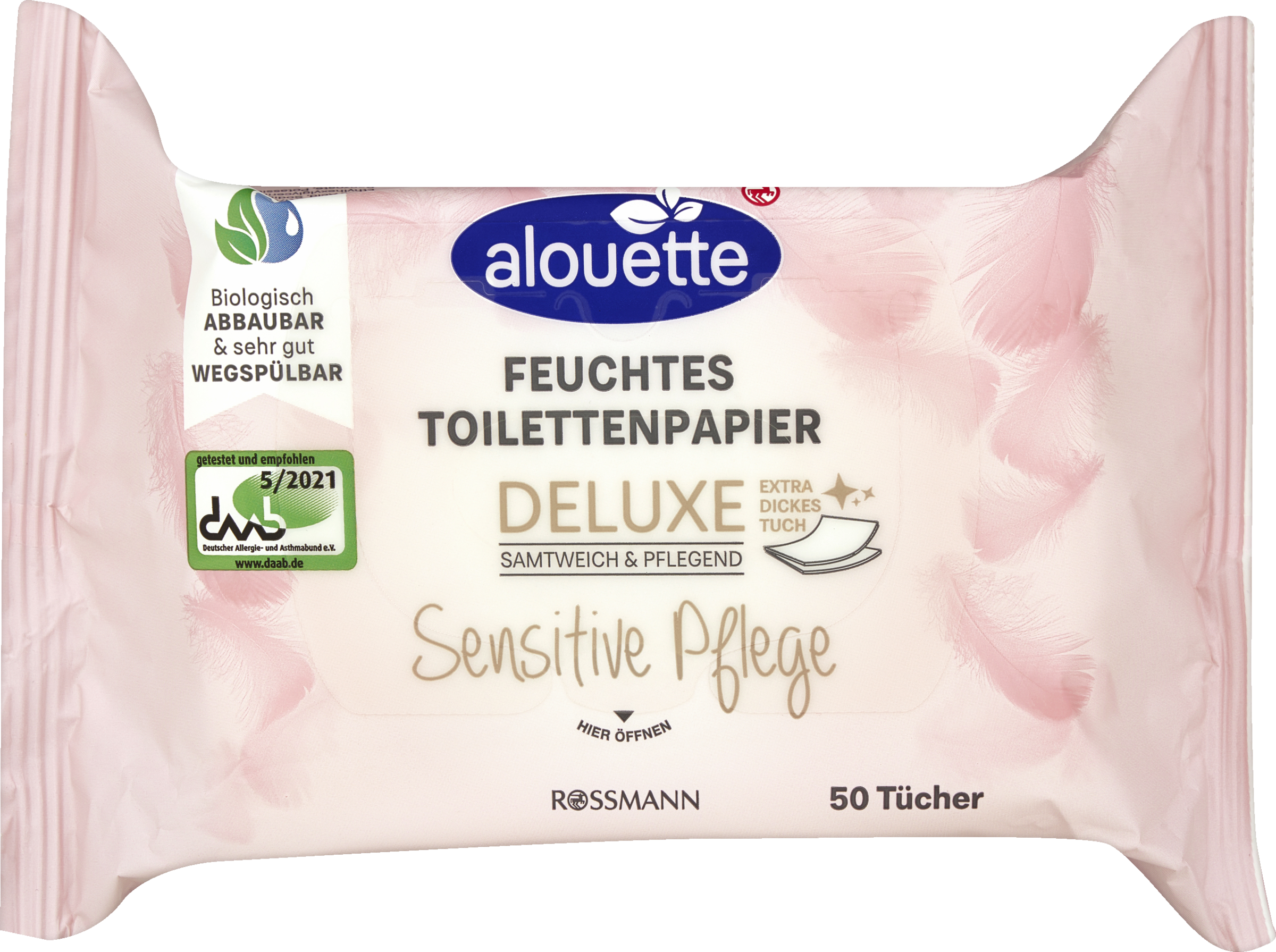 alouette toiletvådservietter sensitiv Deluxe