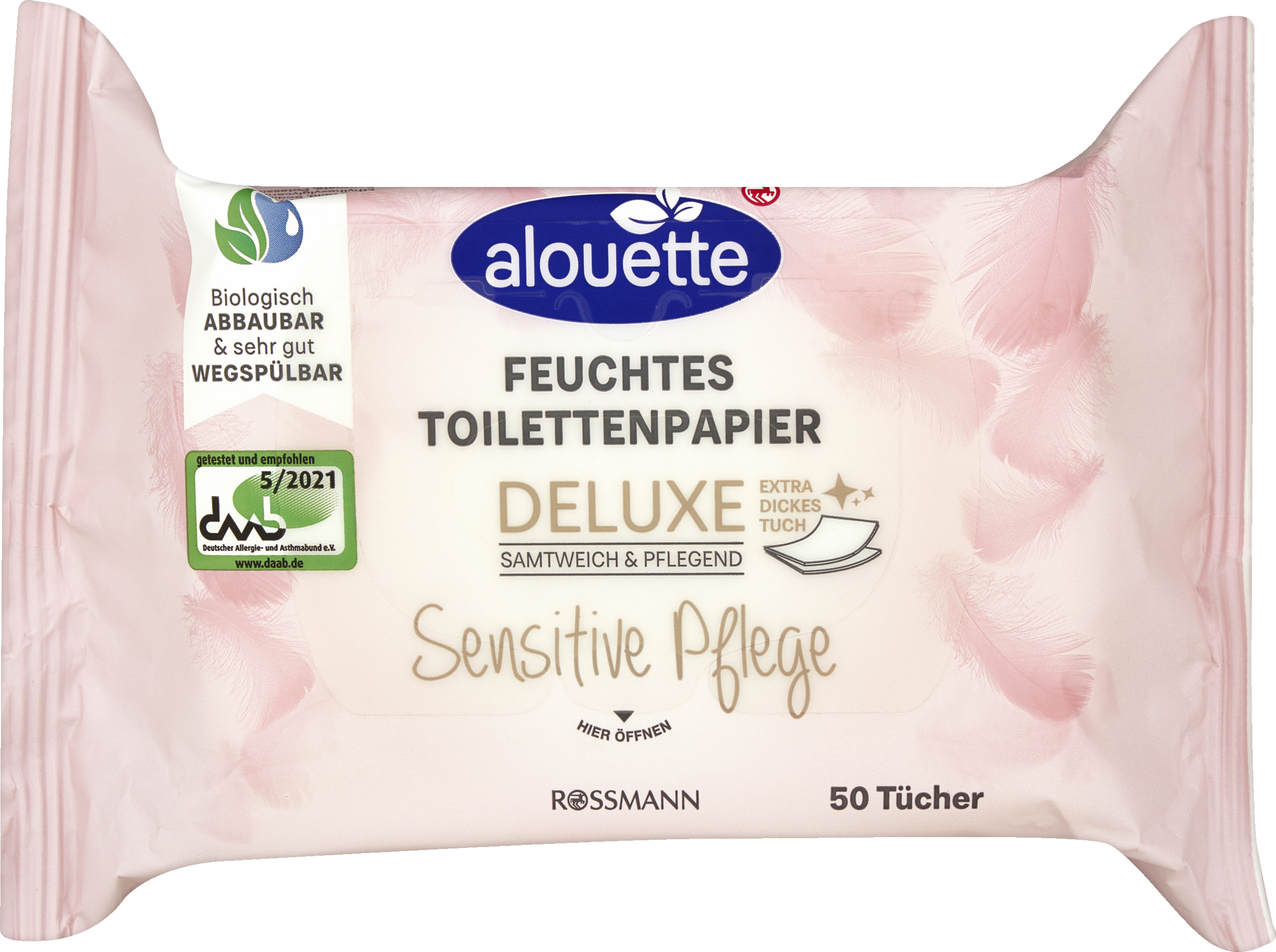 alouette toiletvådservietter sensitiv Deluxe