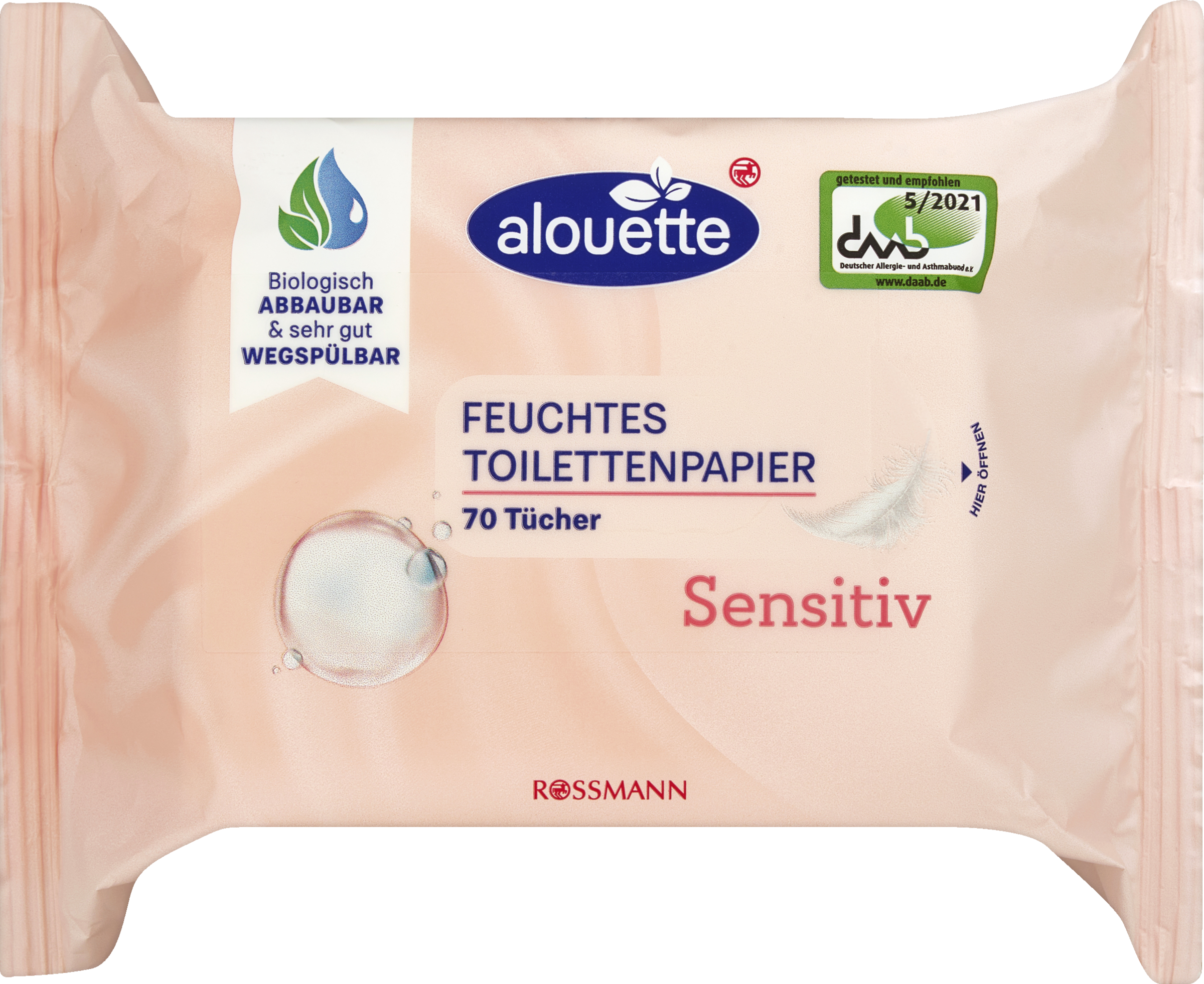 alouette Classic toiletvådservietter sensitiv