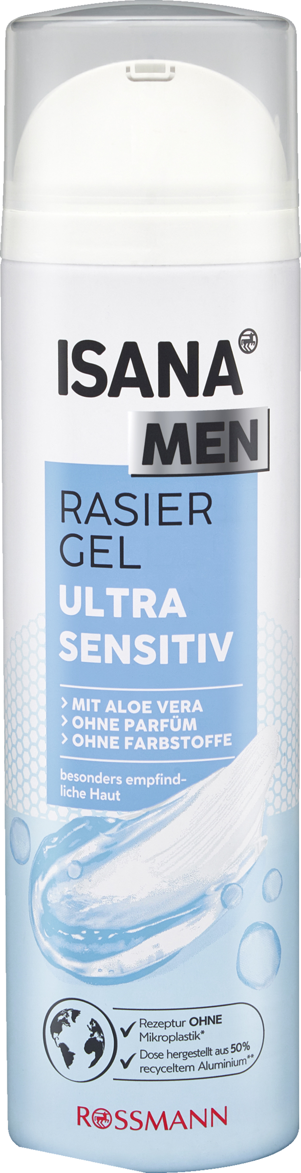 ISANA MEN Barbergel ultra sensitiv