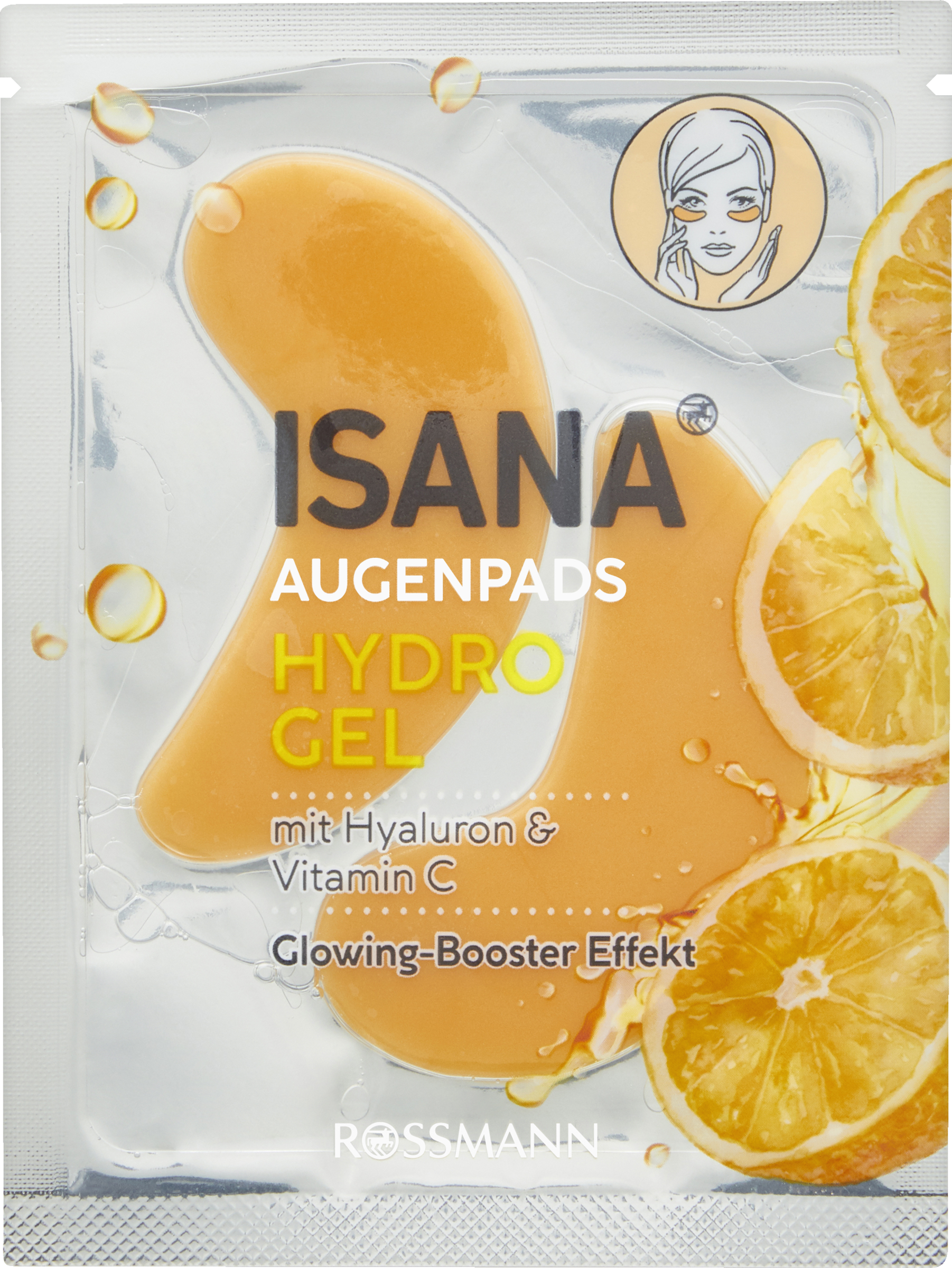 ISANA Hydro Gel øjenpuder