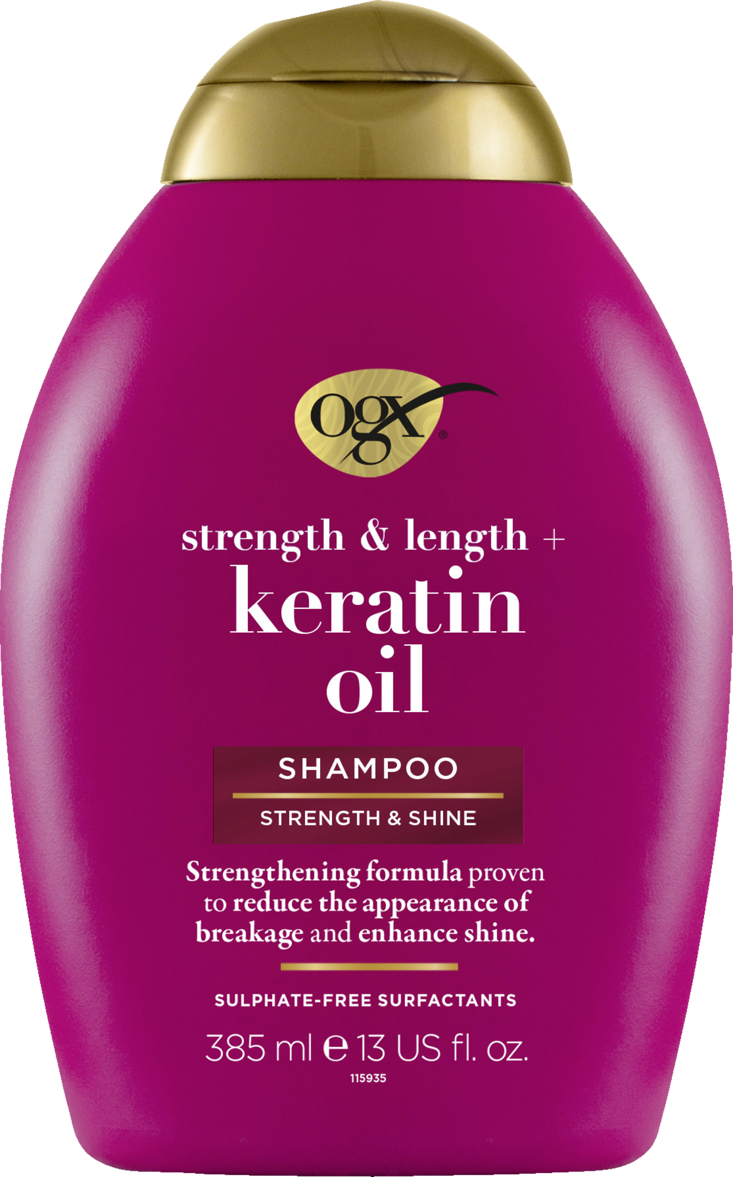 ogx AntiBreakage Keratin Oil Shampoo Køb online rossmann.dk