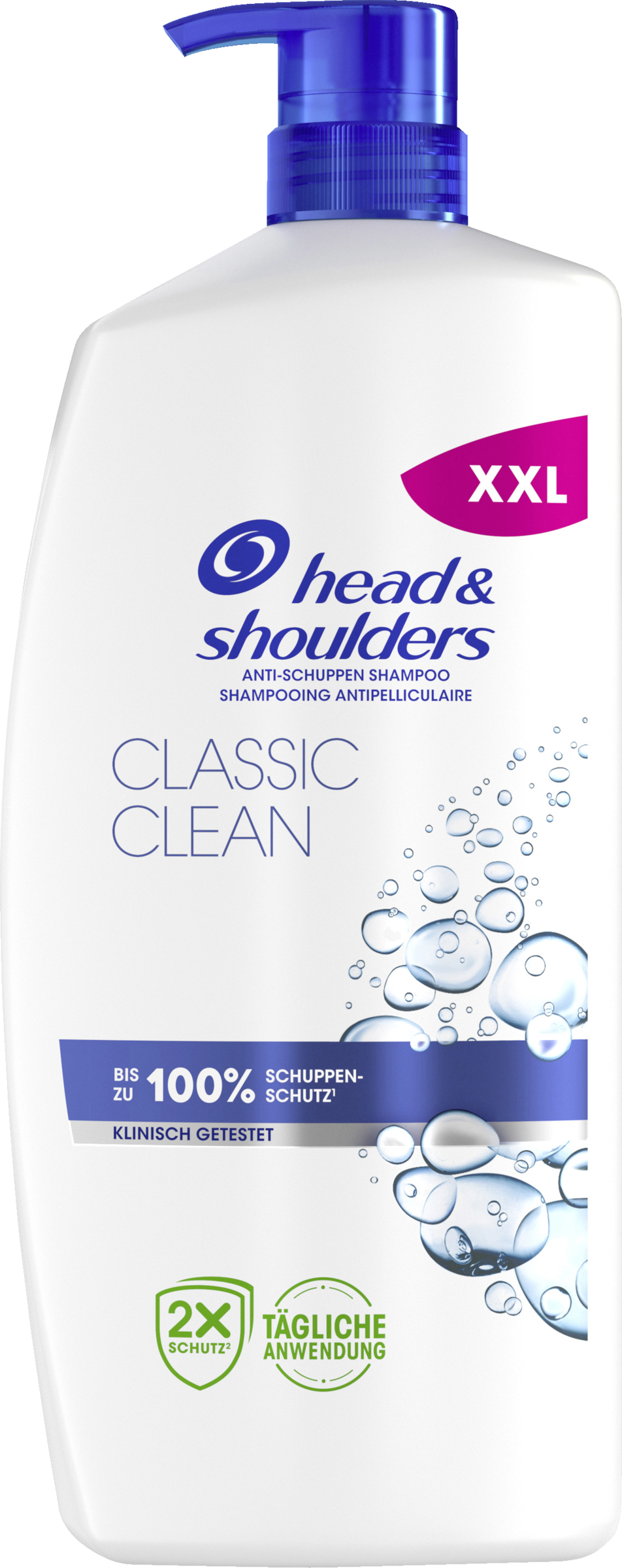 head & shoulders Classic Clean anti-skælshampoo