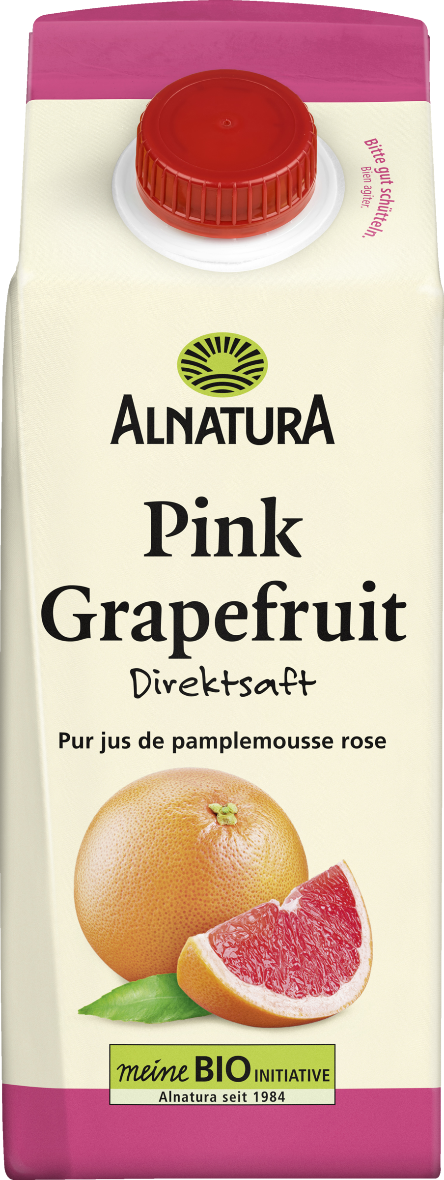 Alnatura Økologisk, pink grapefrugtsaft